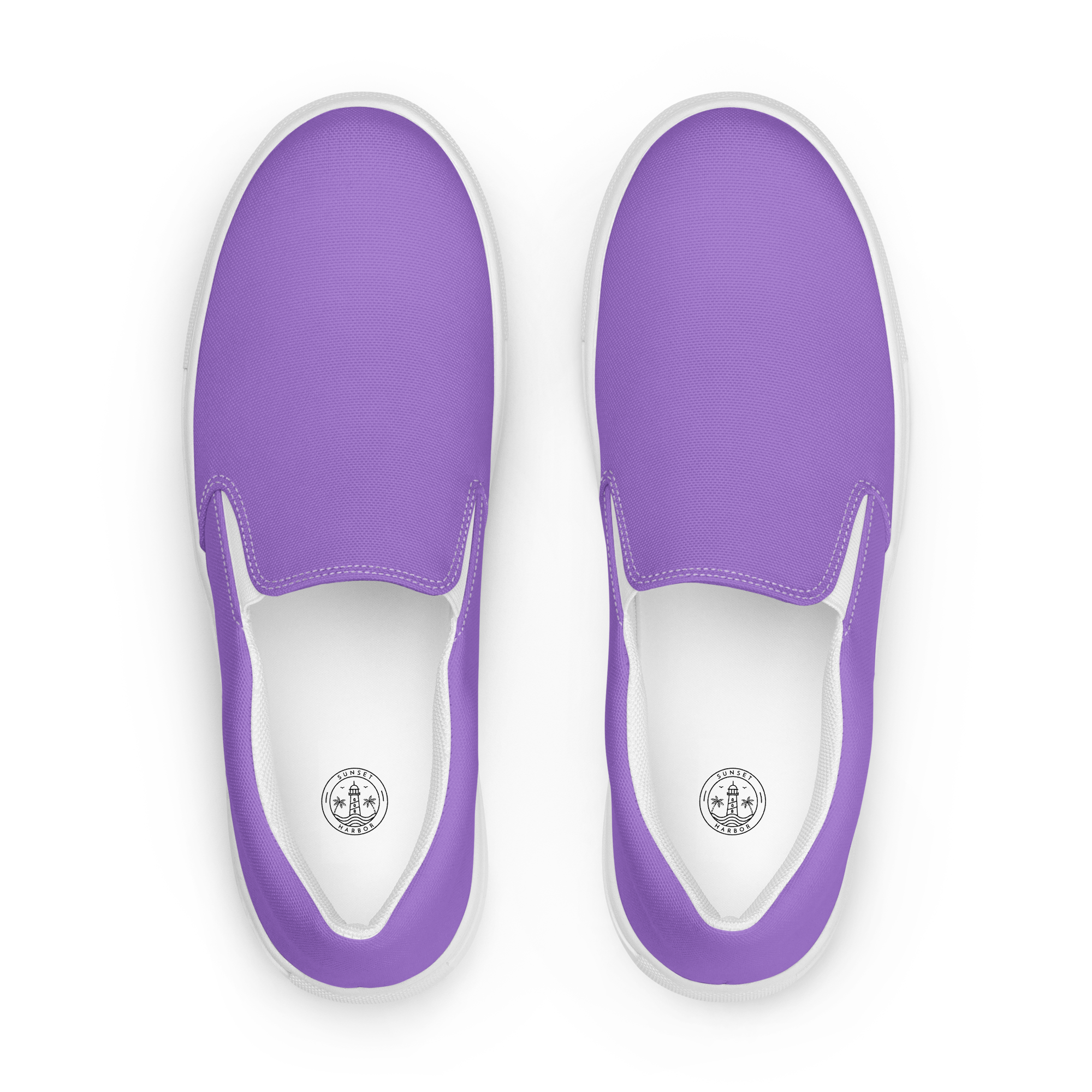 Women’s slip-on canvas shoes - Coastal Purple