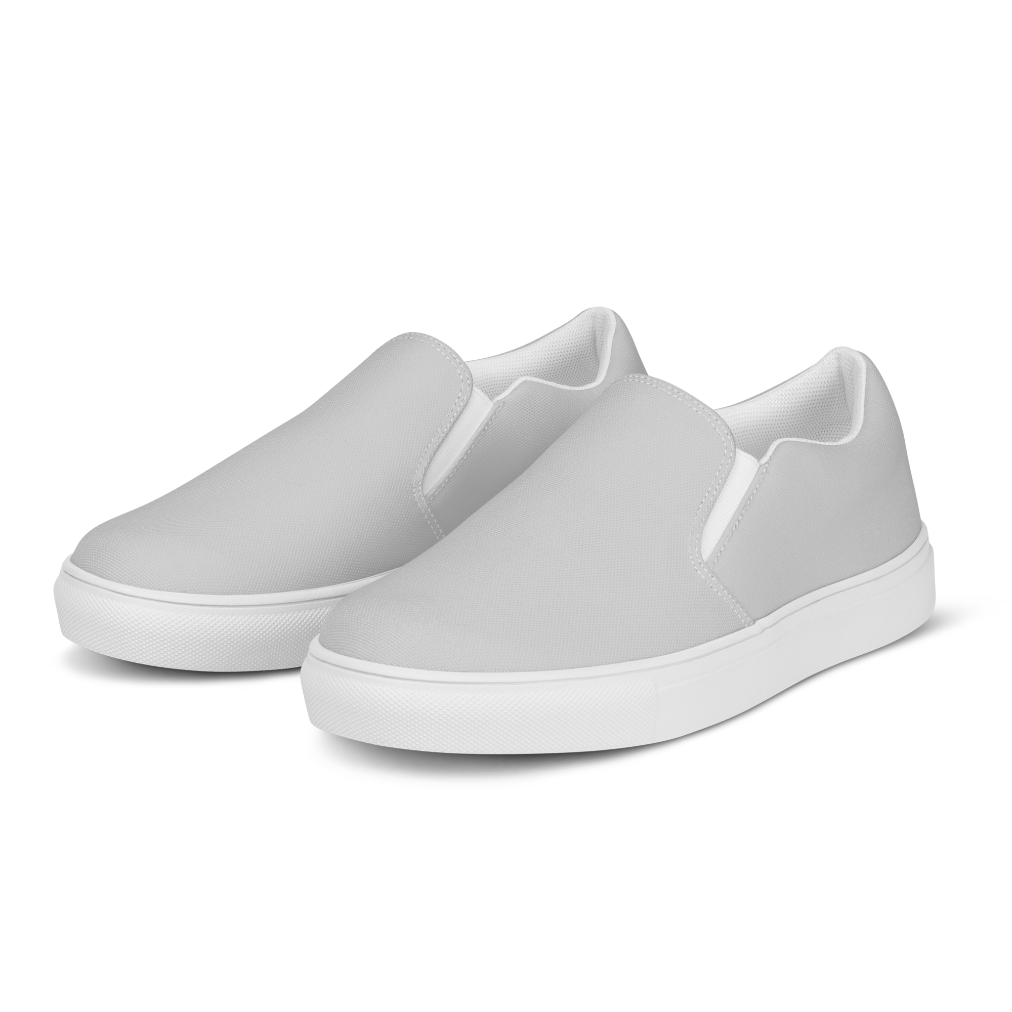 Women’s slip-on canvas shoes - Cloud Grey