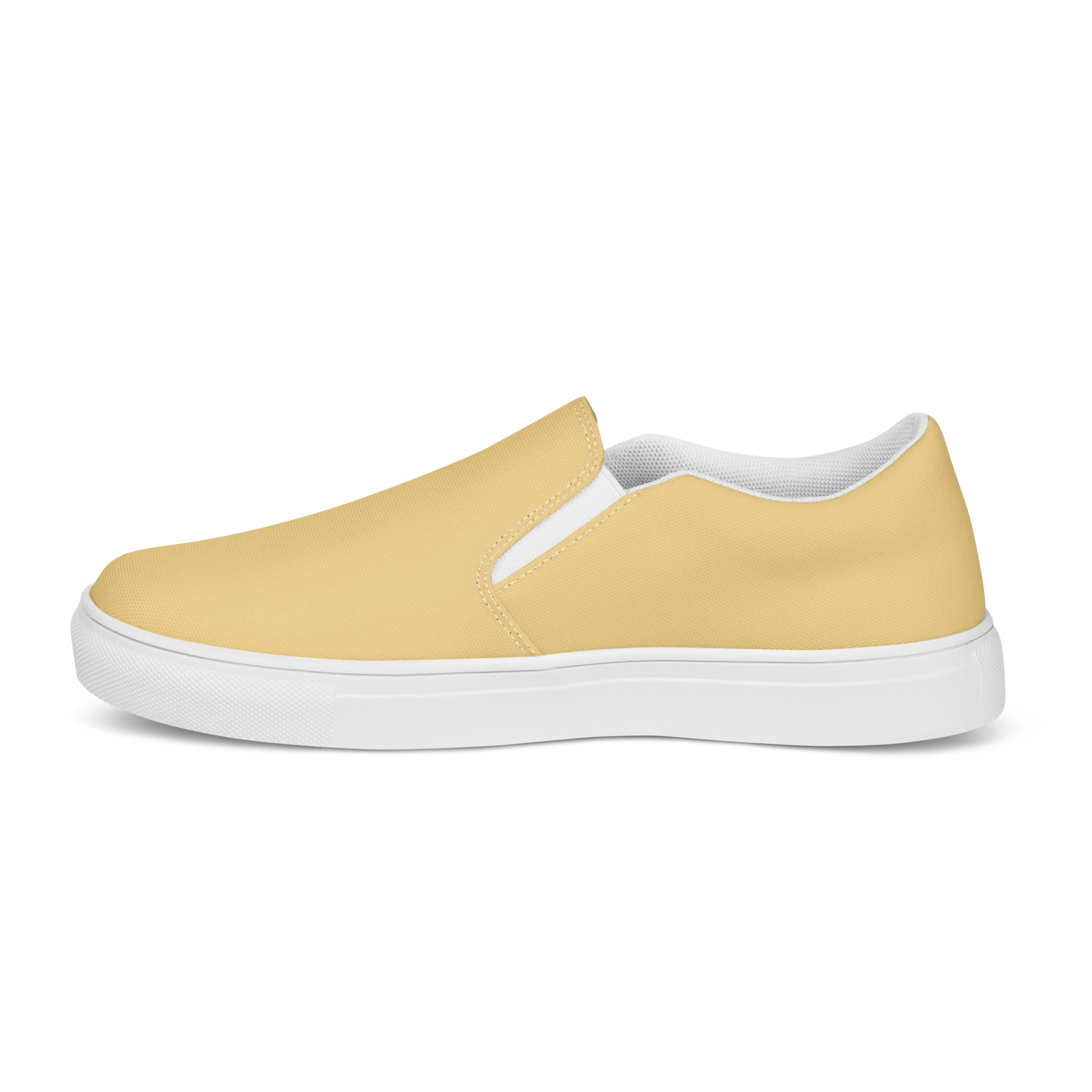 Women’s slip-on canvas shoes - Sand Yellow