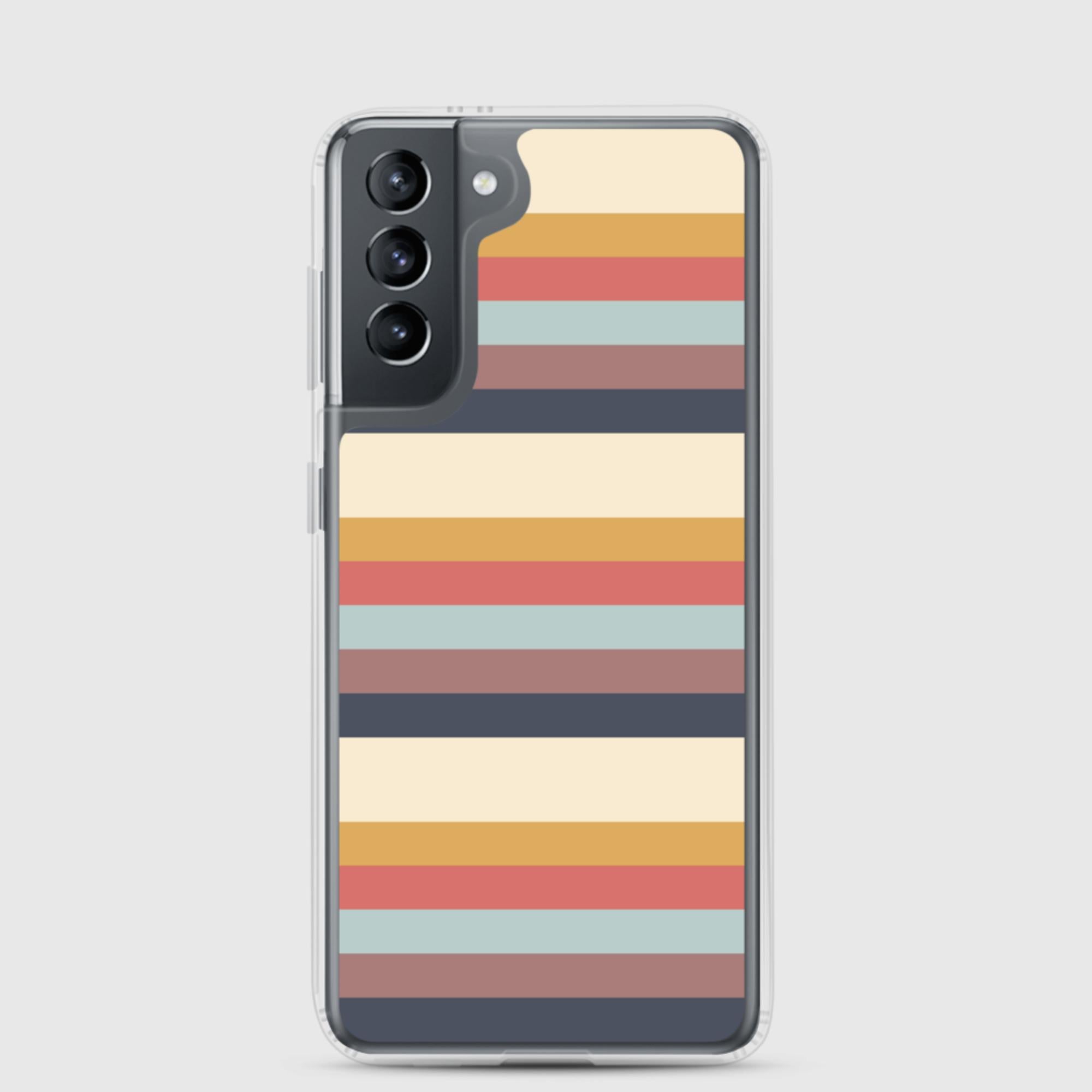 Samsung Case - Stripes - Sunset Harbor Clothing