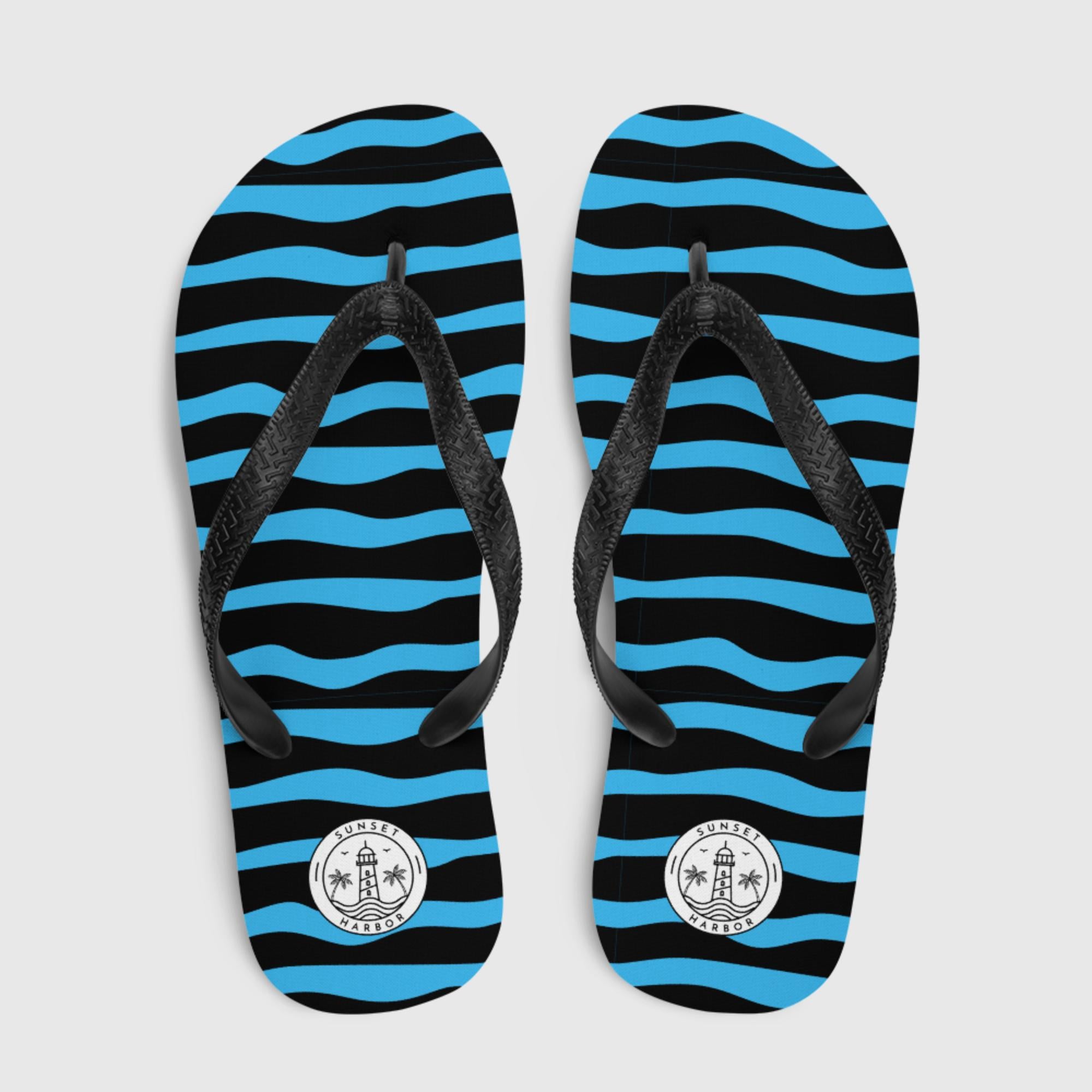 Flip-Flops - Sky Blue - Sunset Harbor Clothing