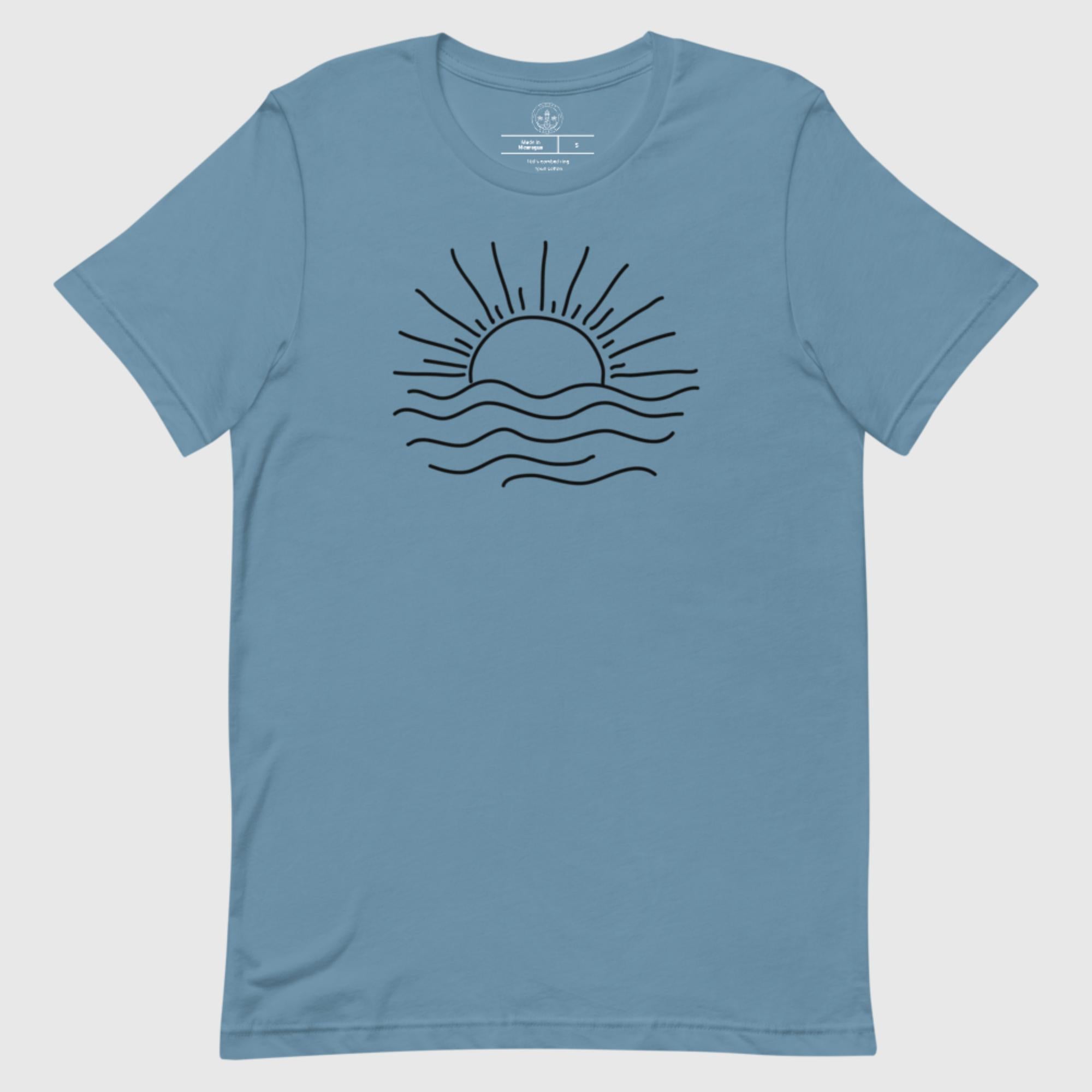 Unisex t-shirt - Sunset - Sunset Harbor Clothing
