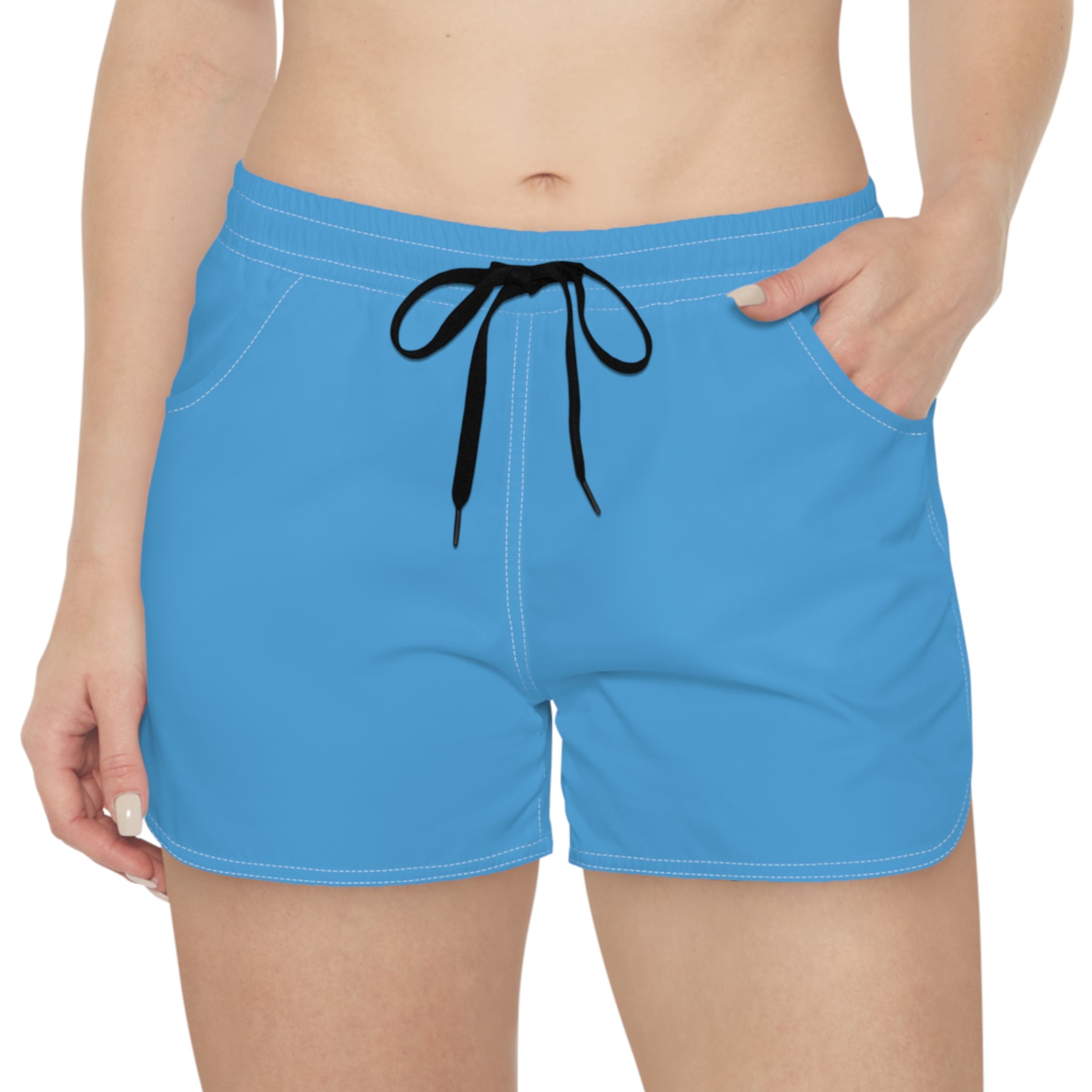 Women's Casual Shorts - Light Blue