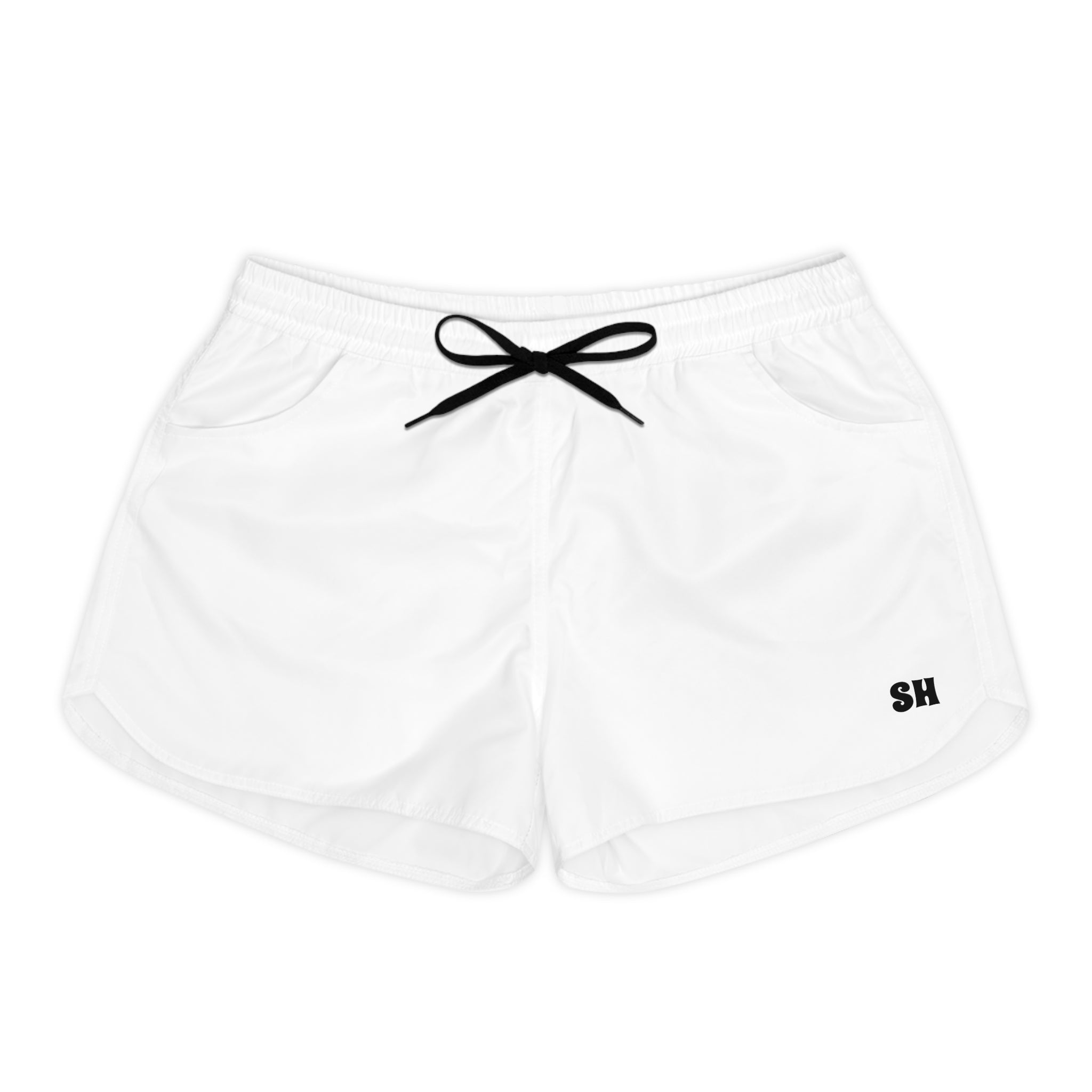Women's Casual Shorts — Minimal 'SH' Athletic Lounge Shorts