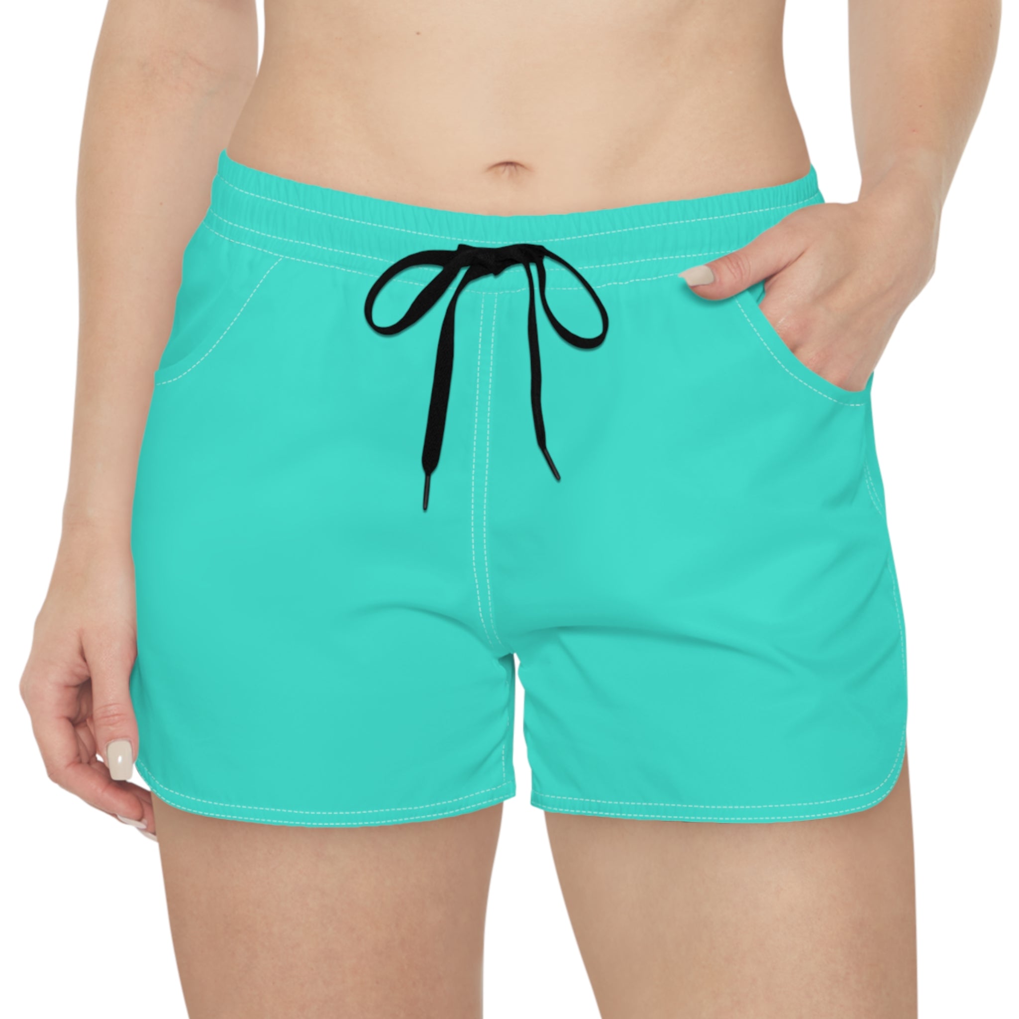 Women's Casual Shorts - Turquoise