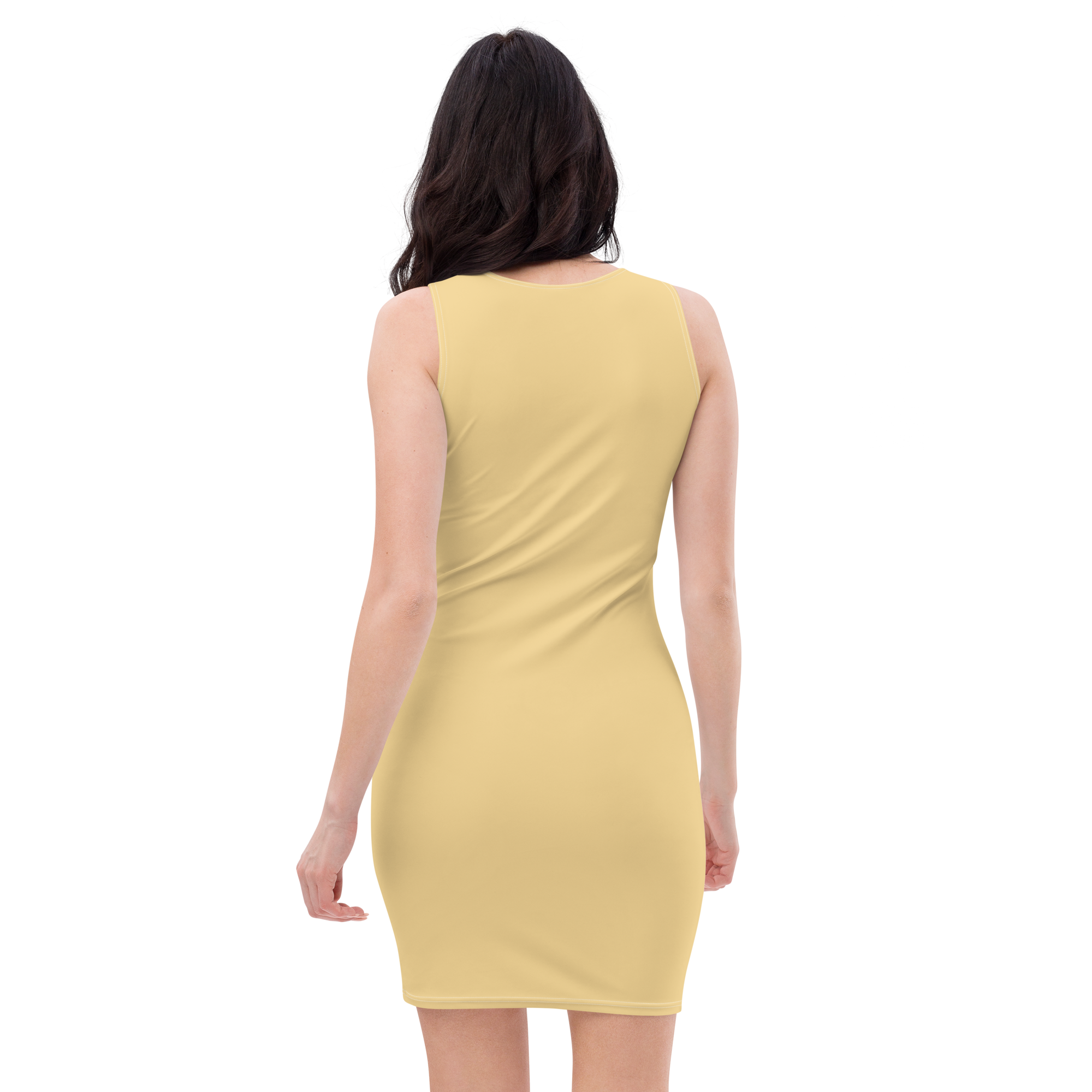 Bodycon Dress - Sand Yellow