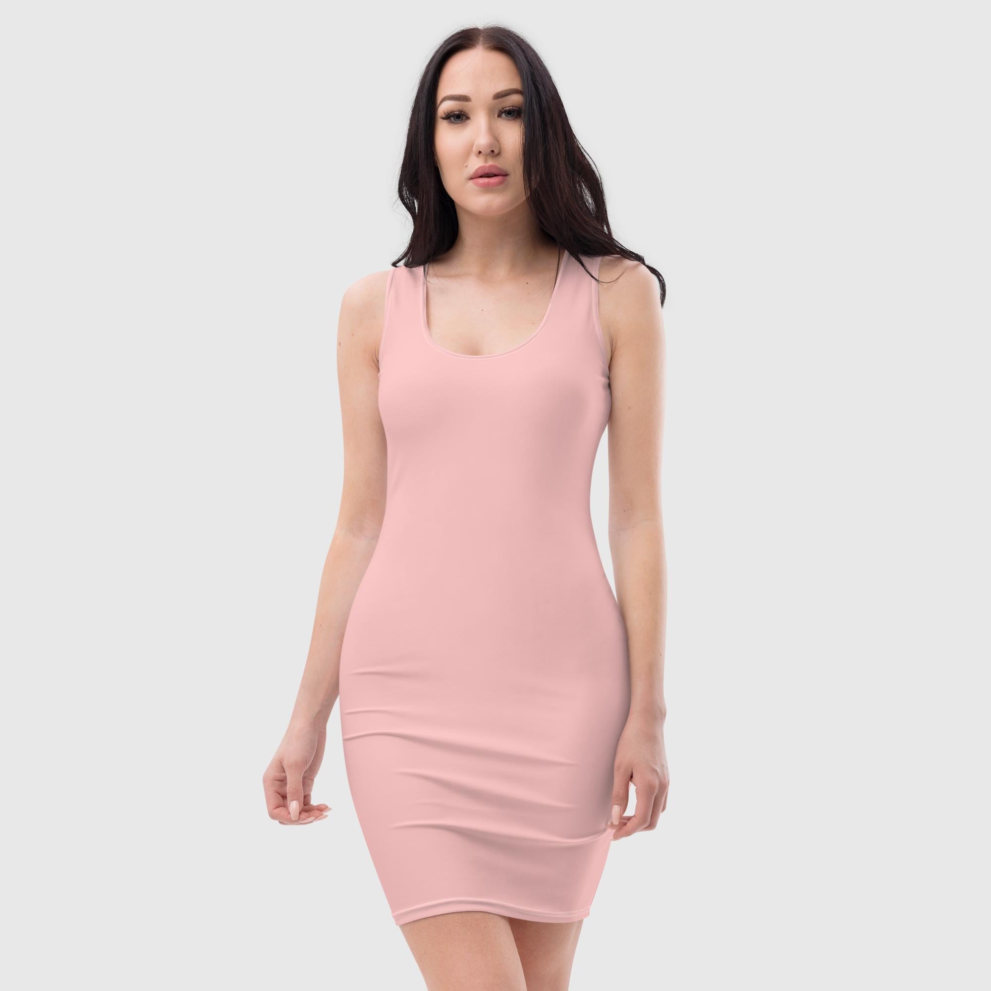 Vestido ajustado - Rosa