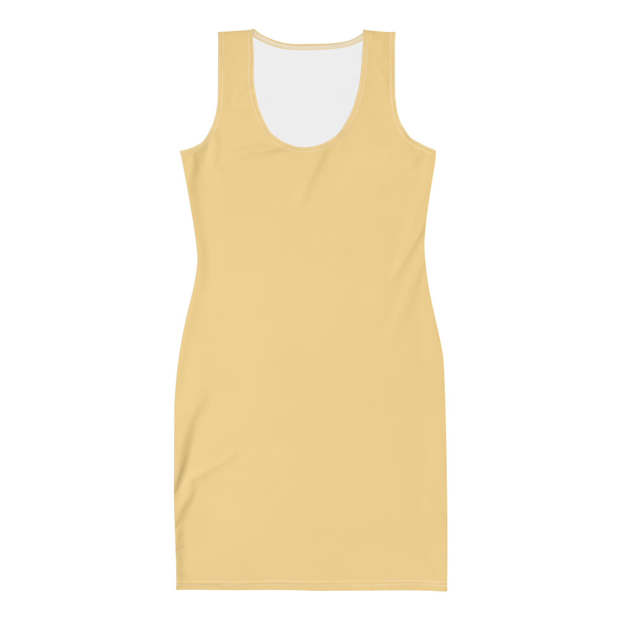 Bodycon Dress - Sand Yellow