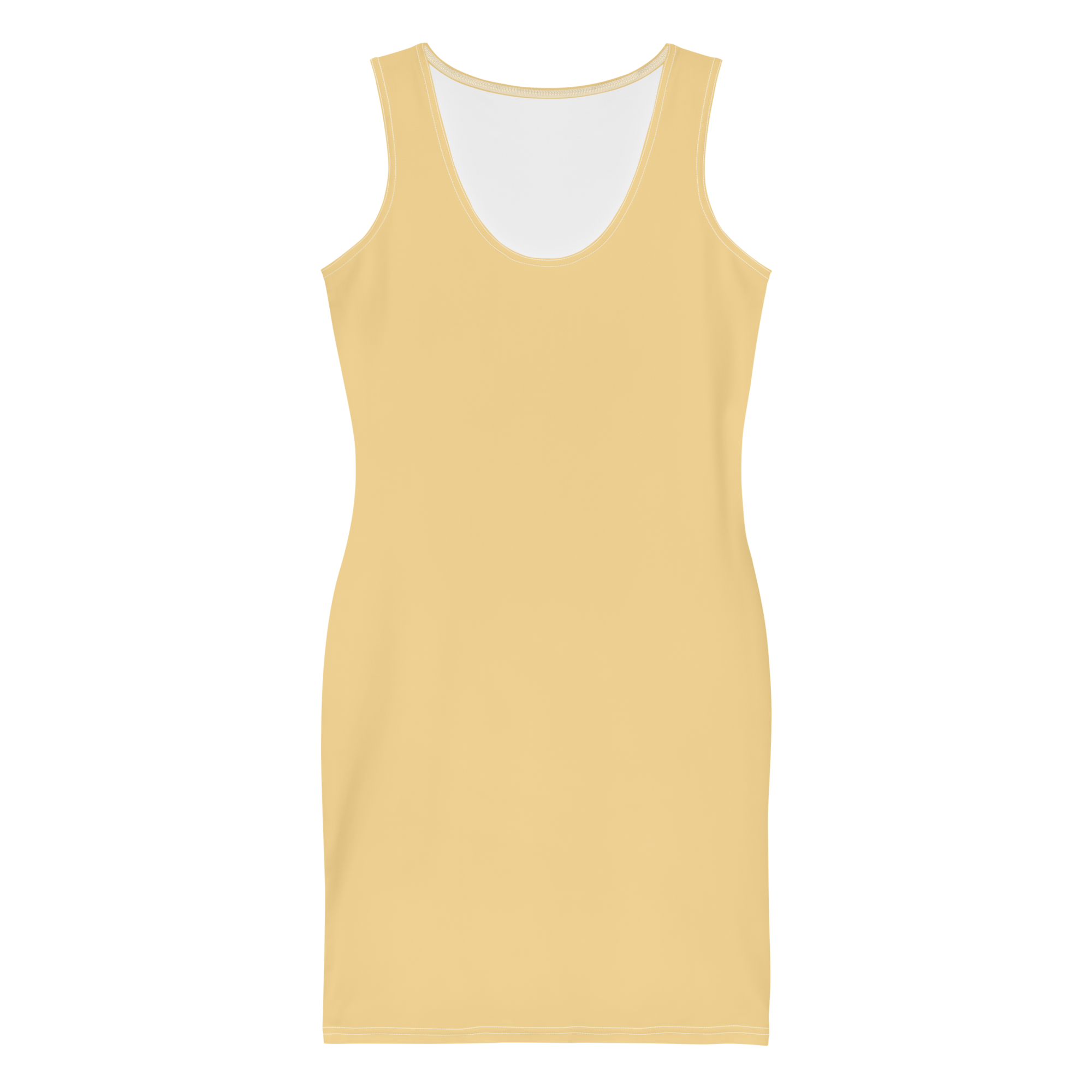 Bodycon Dress - Sand Yellow