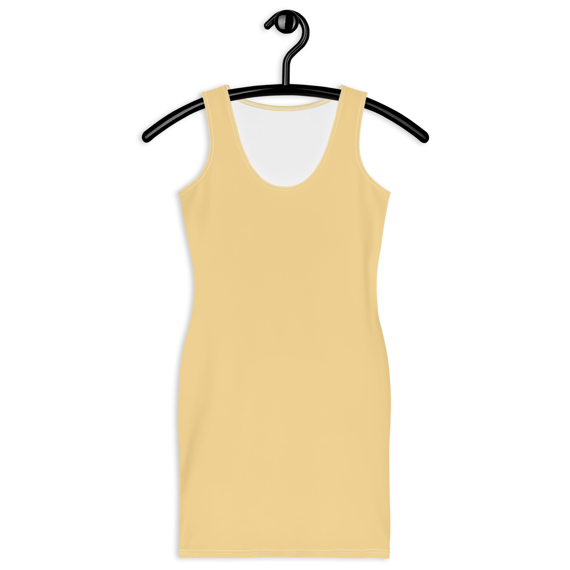 Bodycon Dress - Sand Yellow