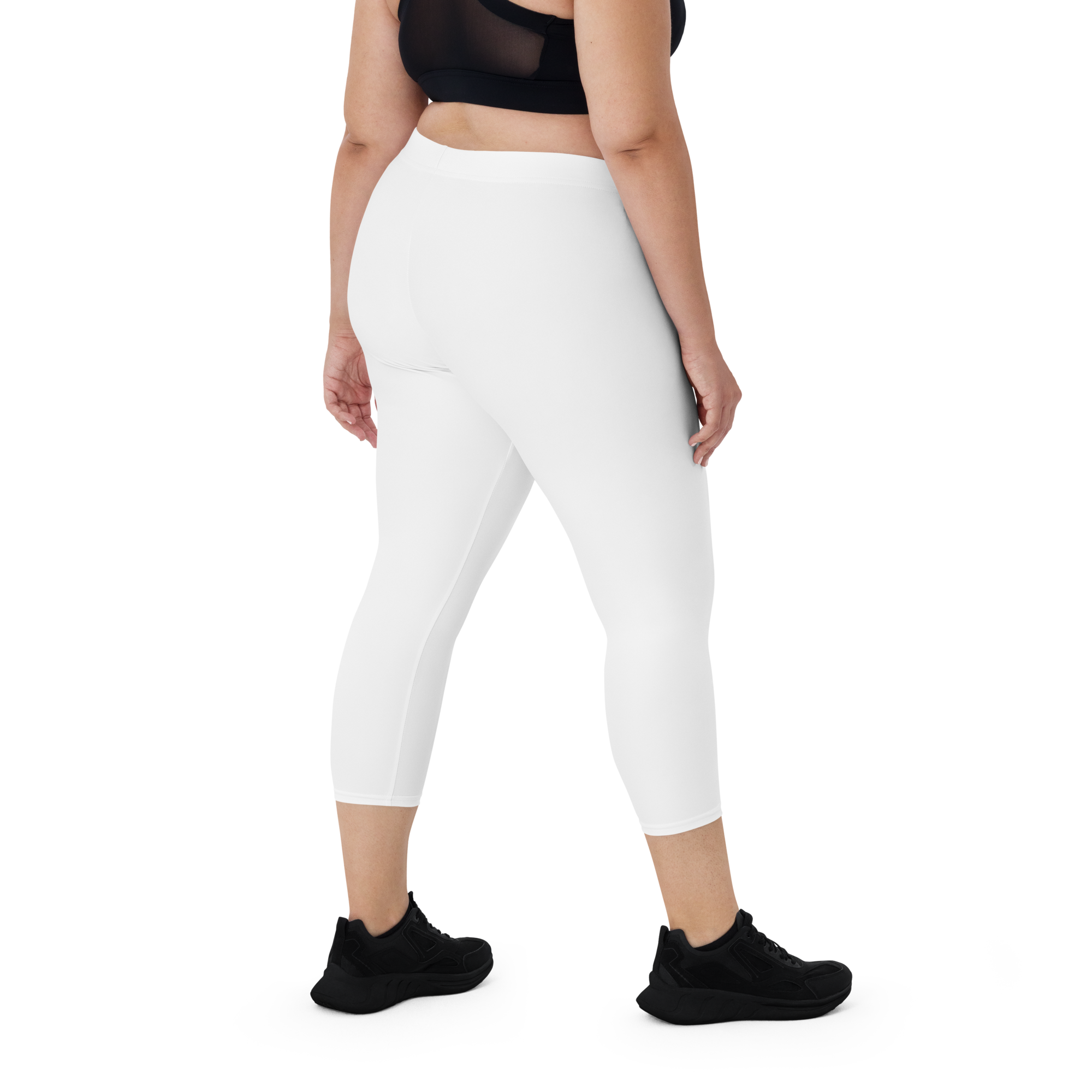 Capri Leggings - White