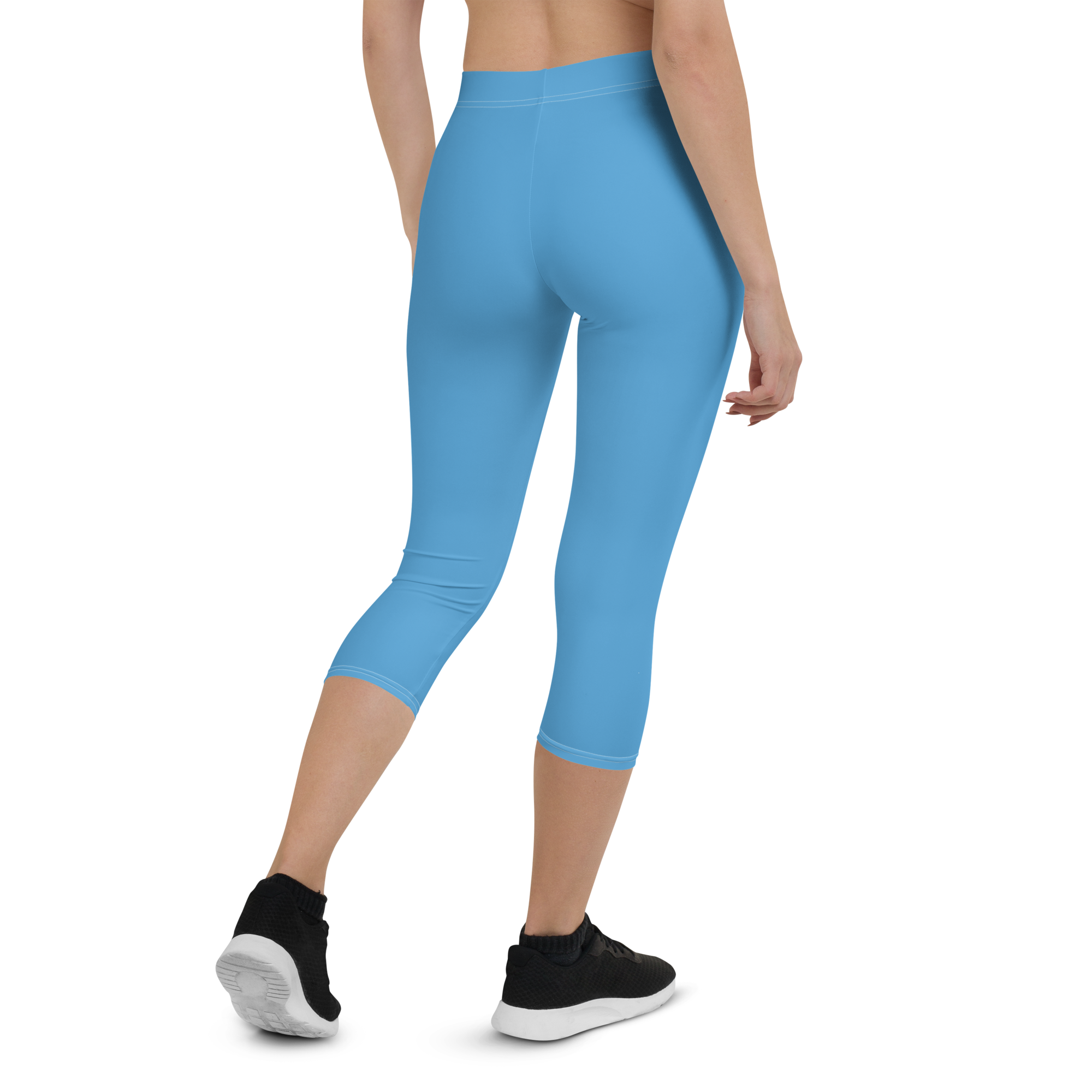 Capri Leggings - Ocean Blue