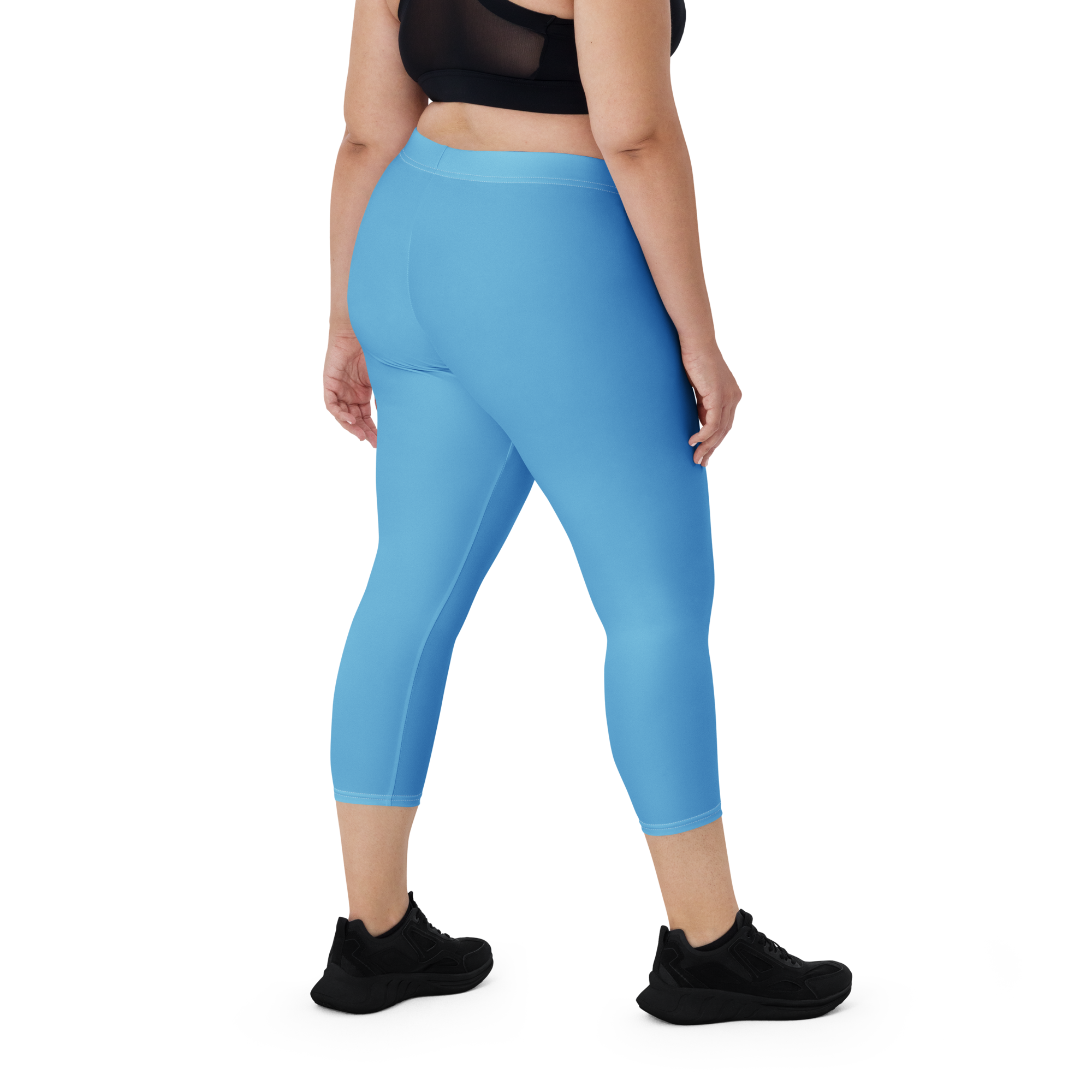 Capri Leggings - Ocean Blue