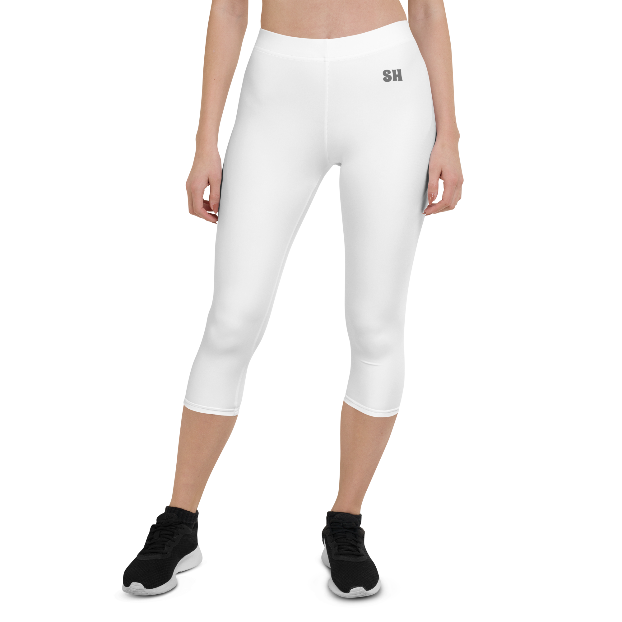 Capri Leggings - White