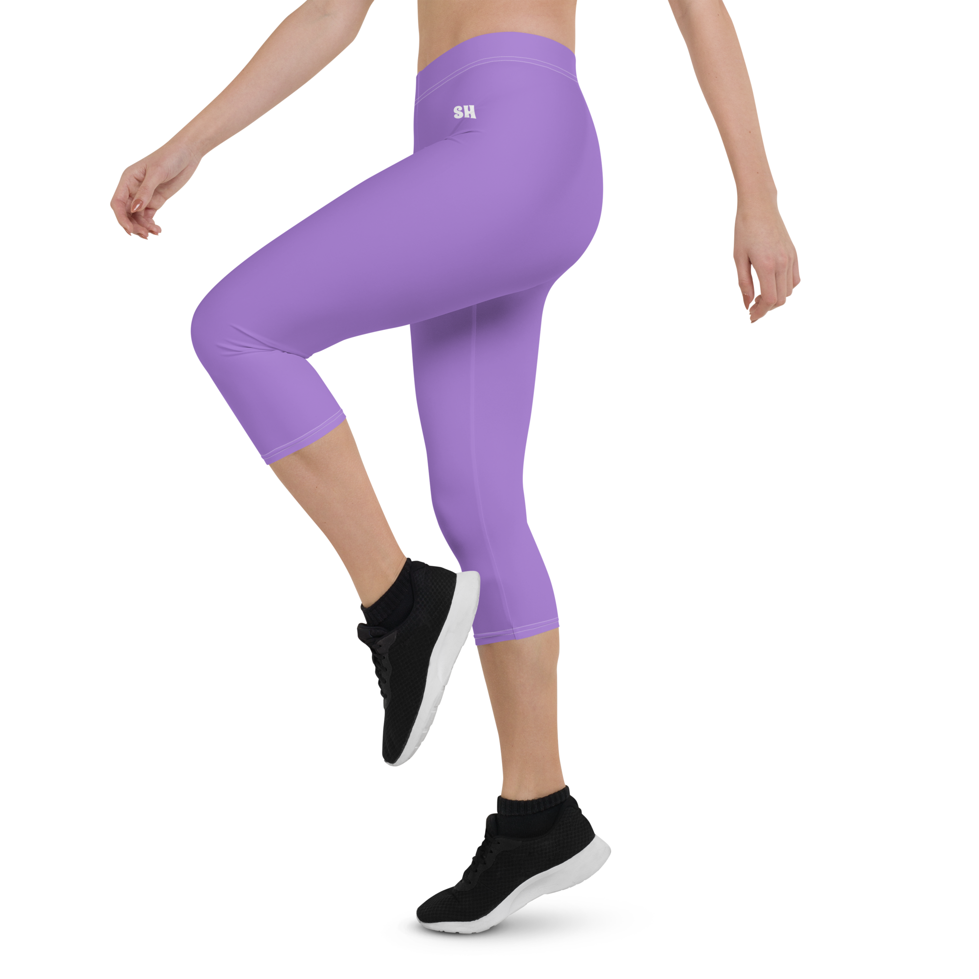 Capri Leggings - Coastal Purple