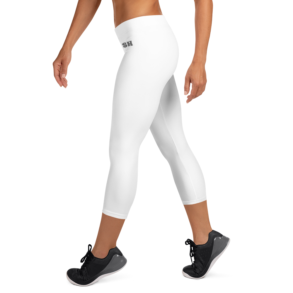 Capri Leggings - White