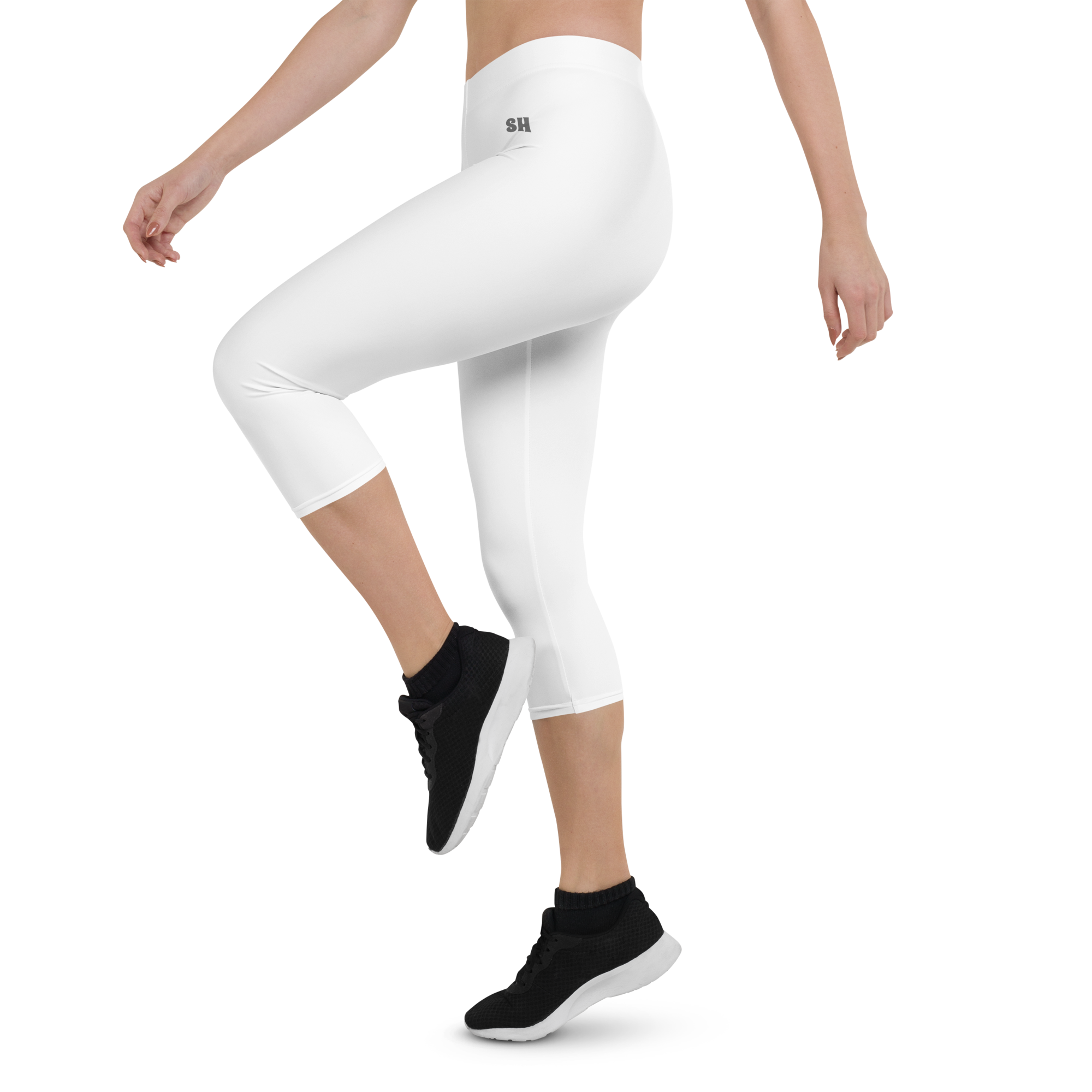 Capri Leggings - White