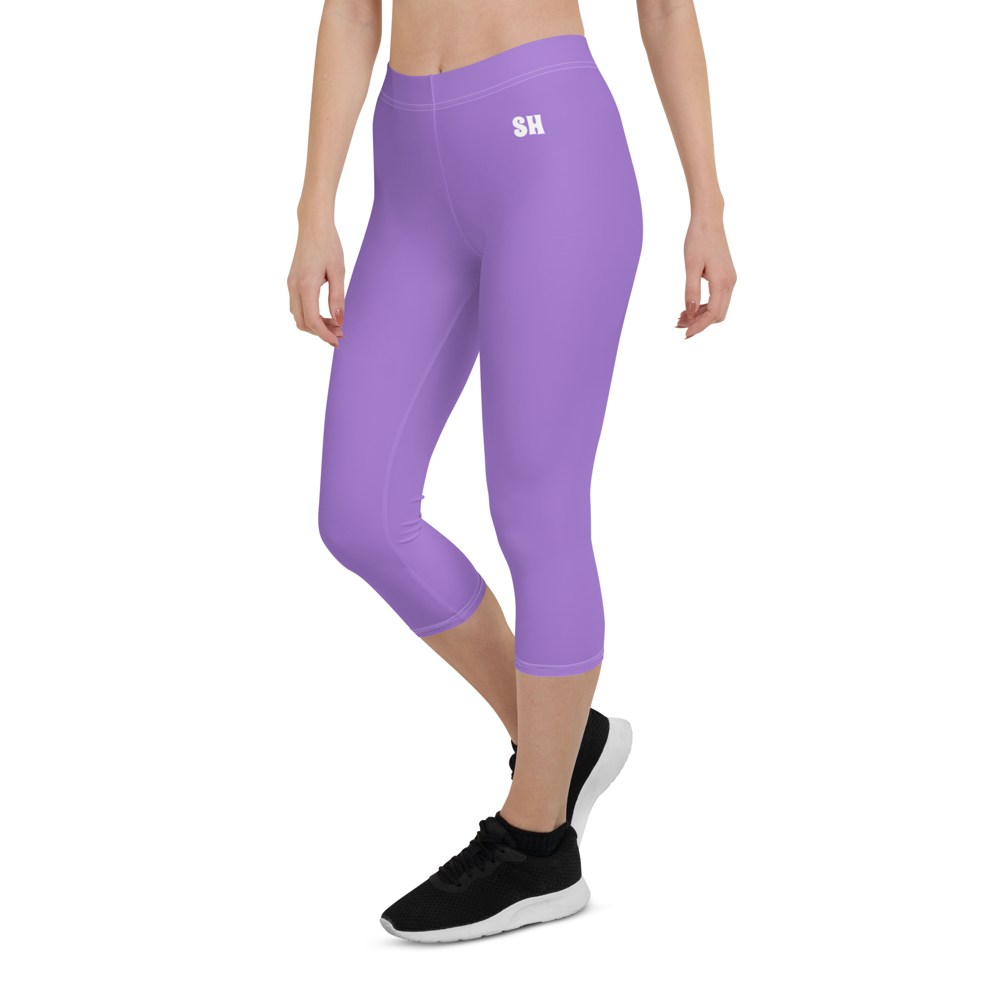 Capri Leggings - Coastal Purple