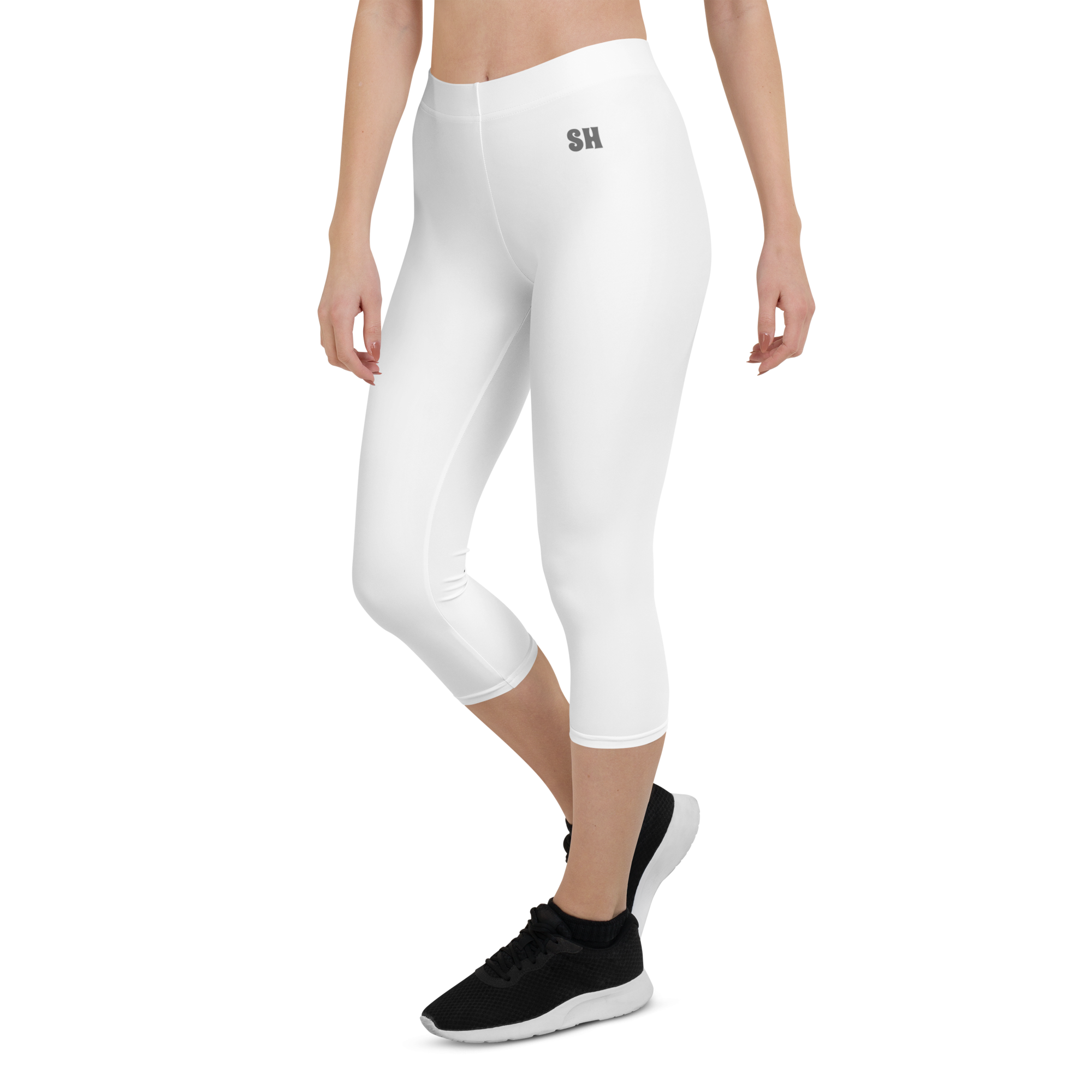 Capri Leggings - White