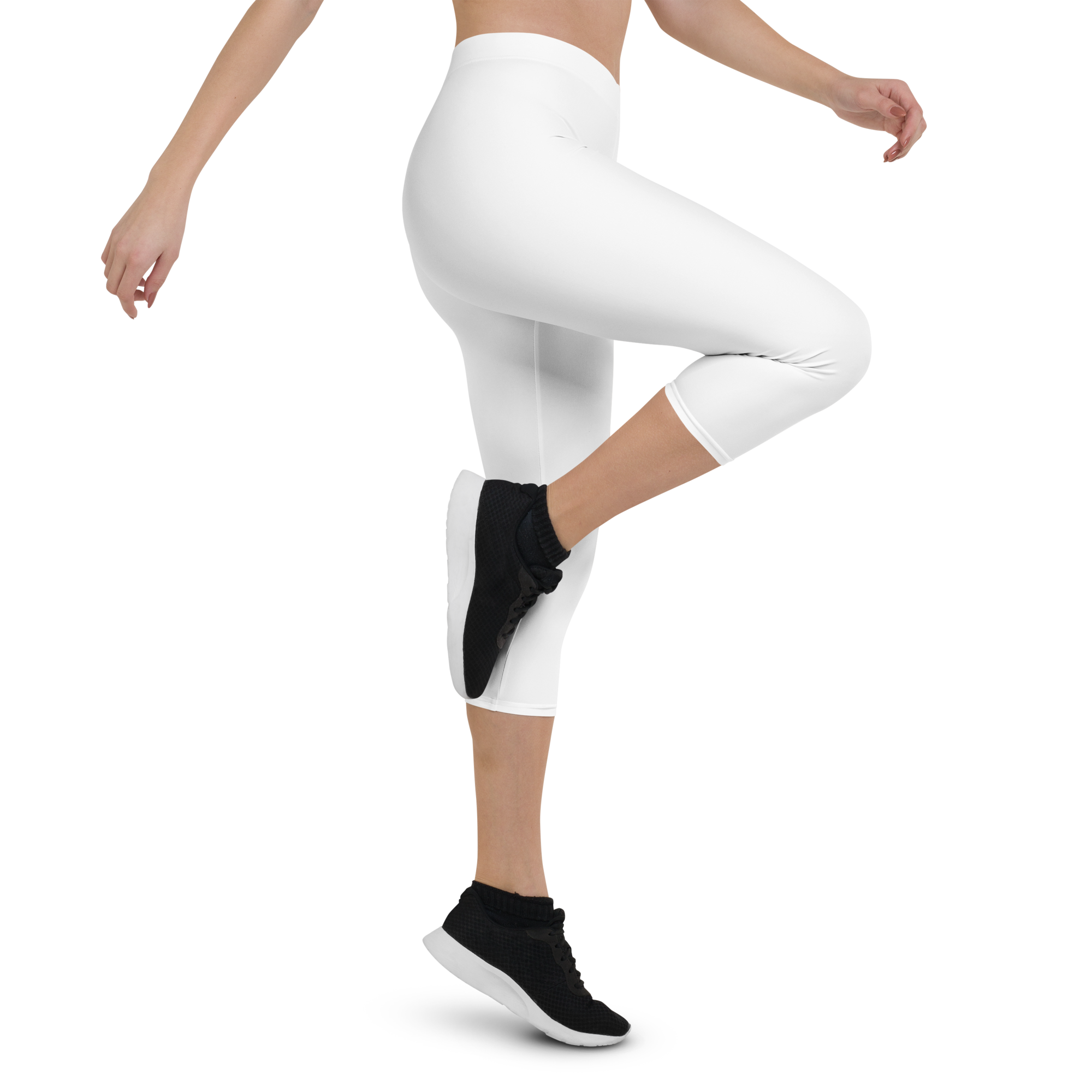 Capri Leggings - White