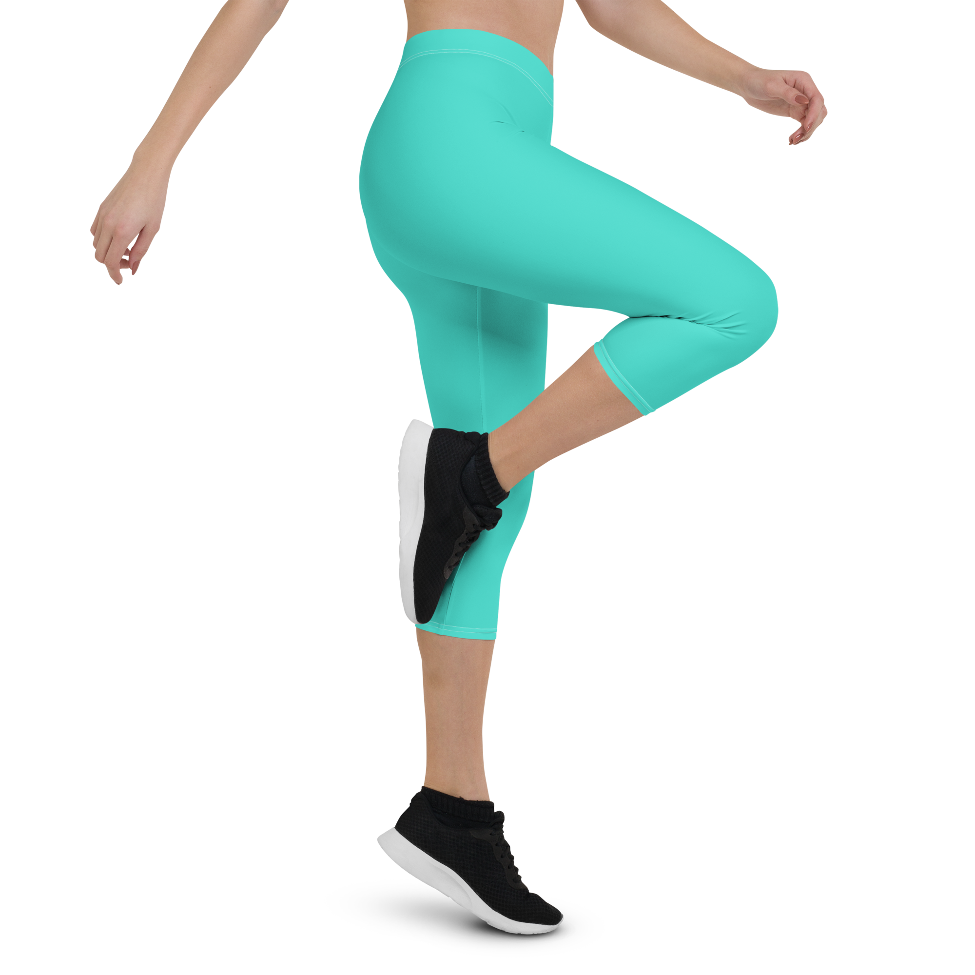 Capri Leggings - Lagoon Turquoise