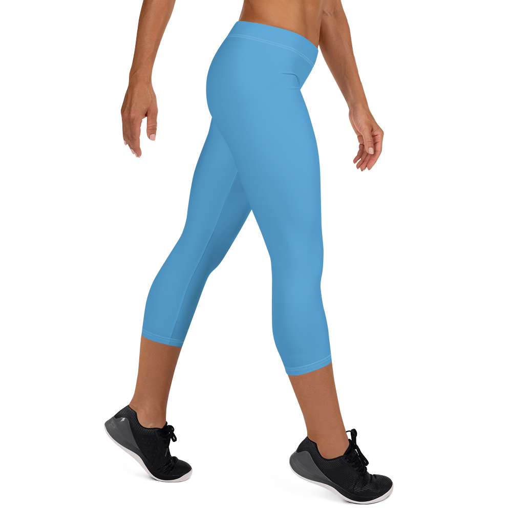 Capri Leggings - Ocean Blue