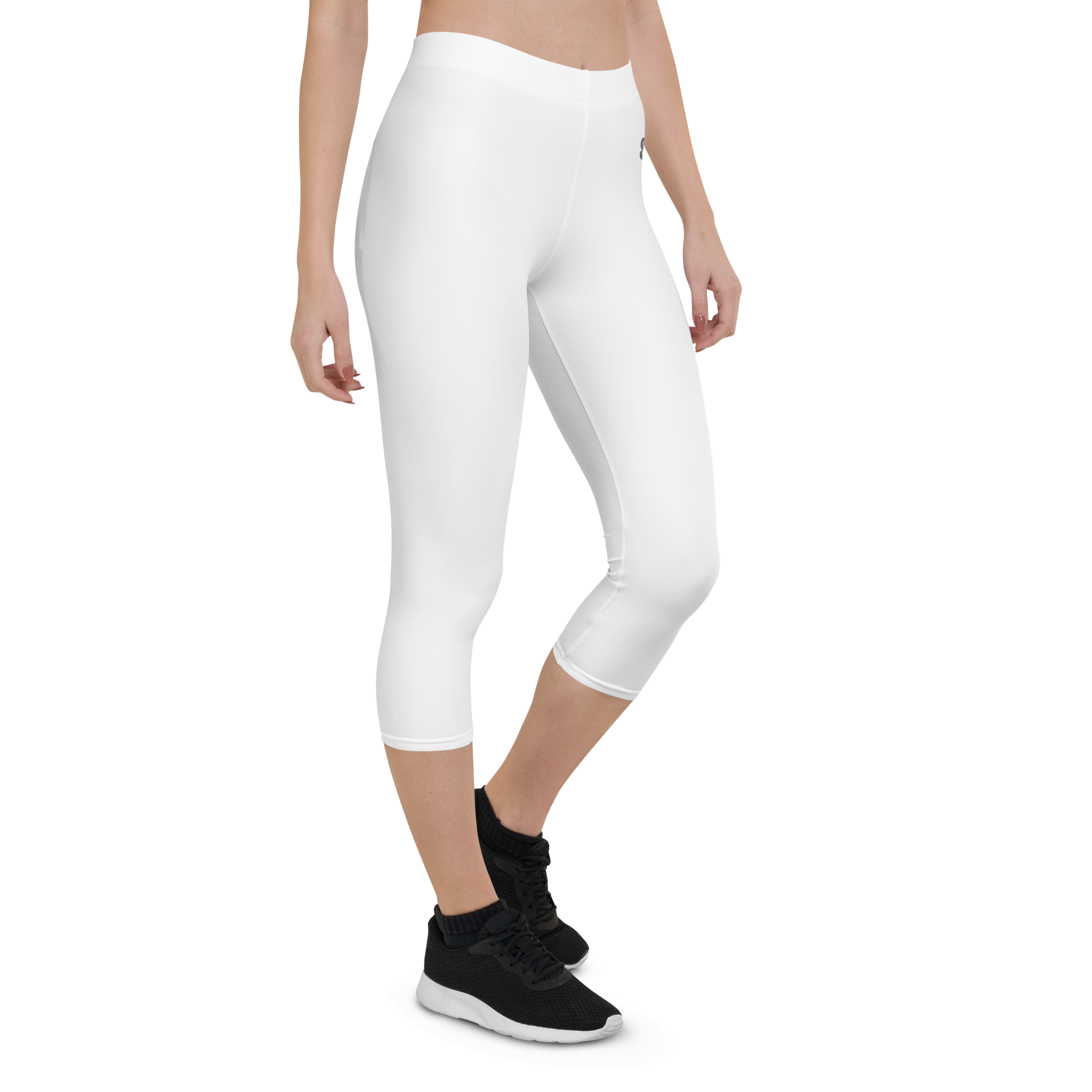 Capri Leggings - White