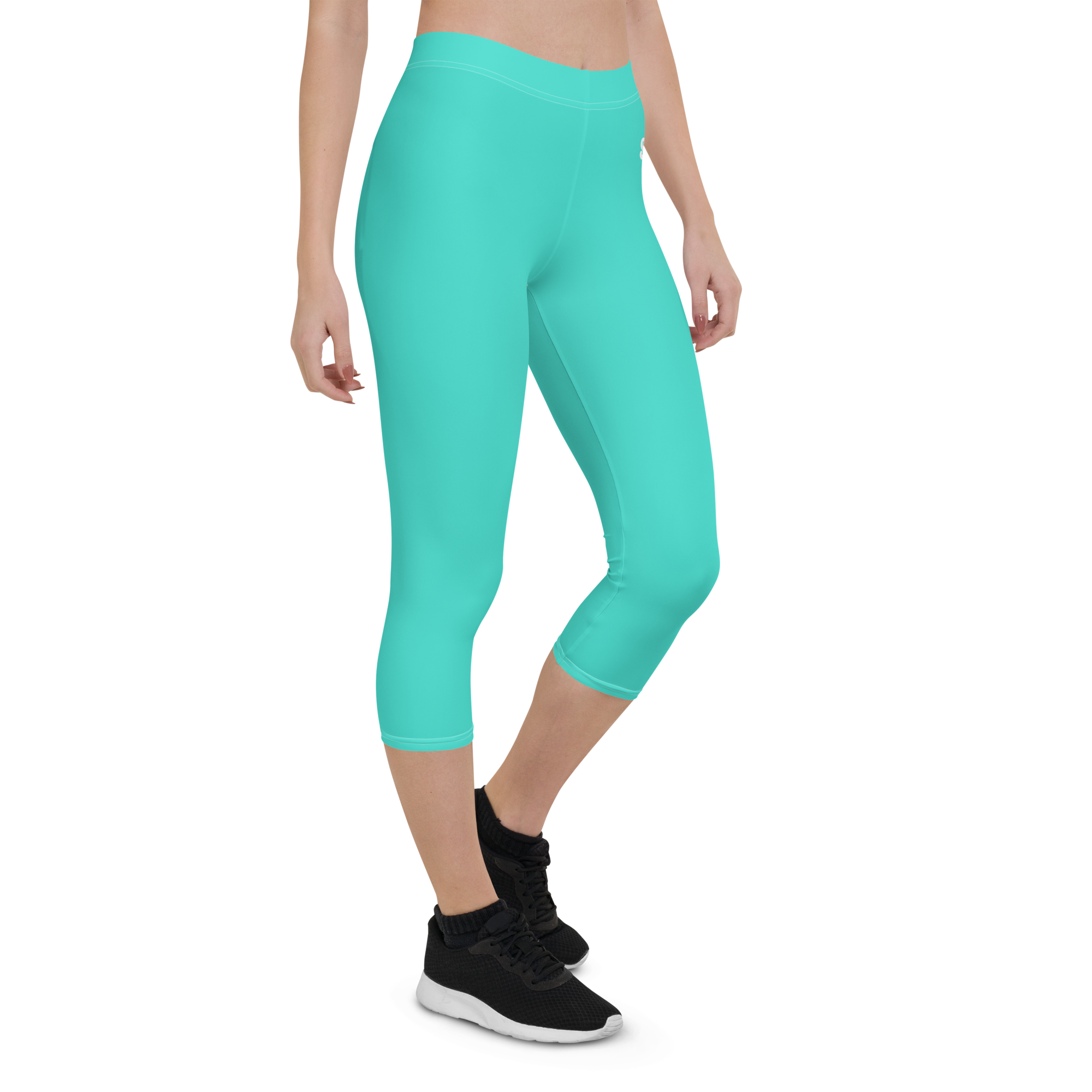 Capri Leggings - Lagoon Turquoise