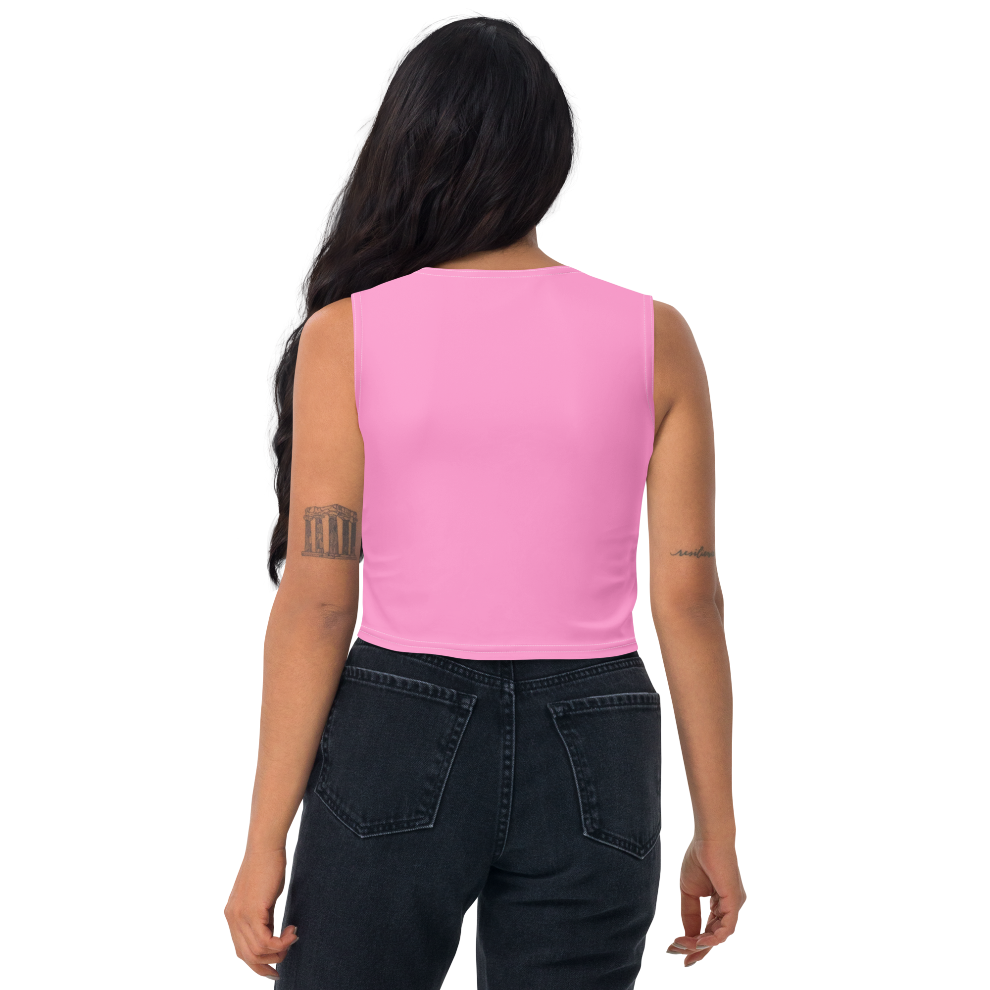 Crop Top - Tropical Pink