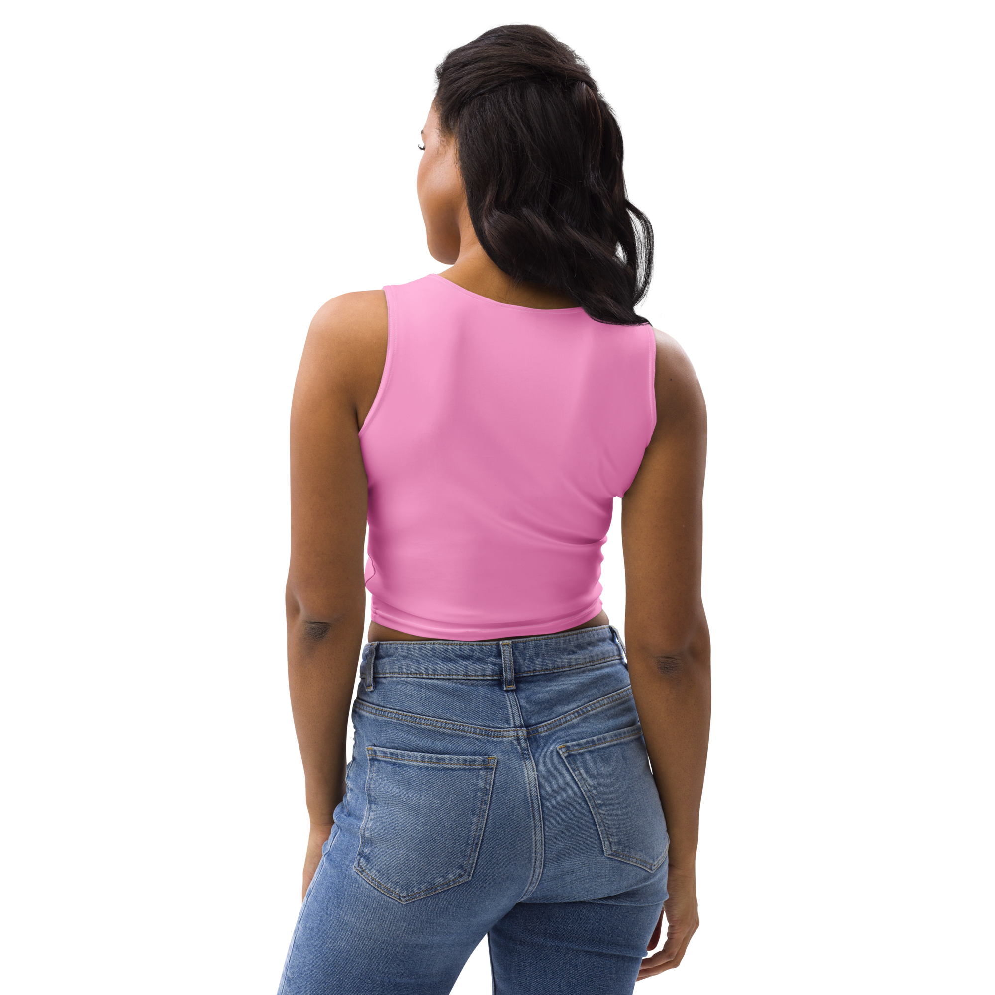 Crop Top - Tropical Pink