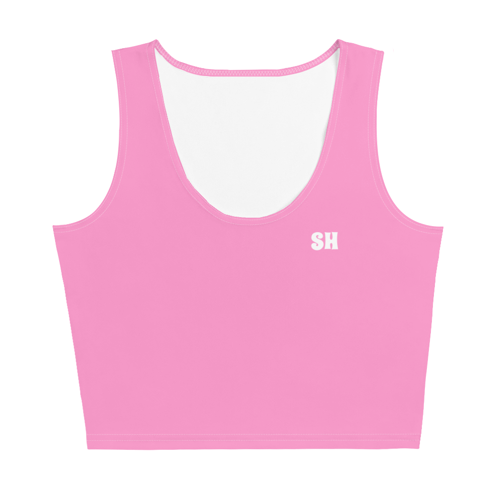 Crop Top - Tropical Pink