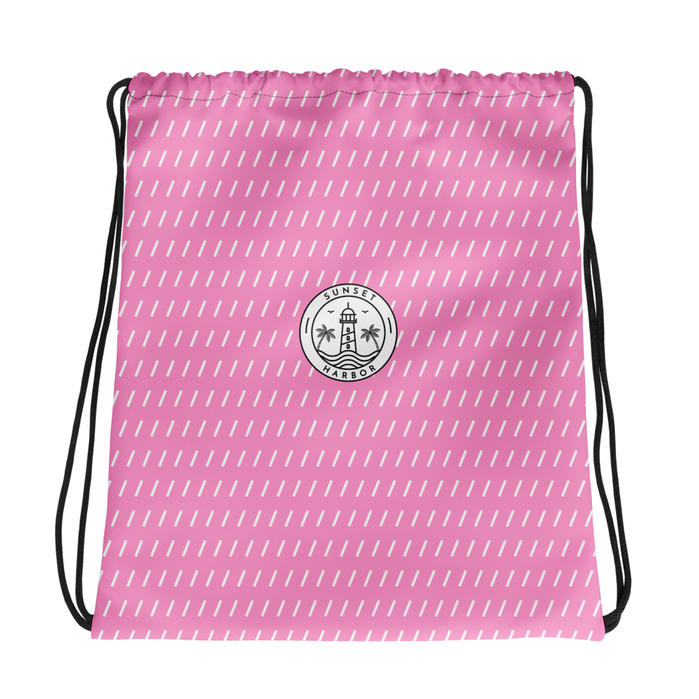 Drawstring bag - Tropical Pink