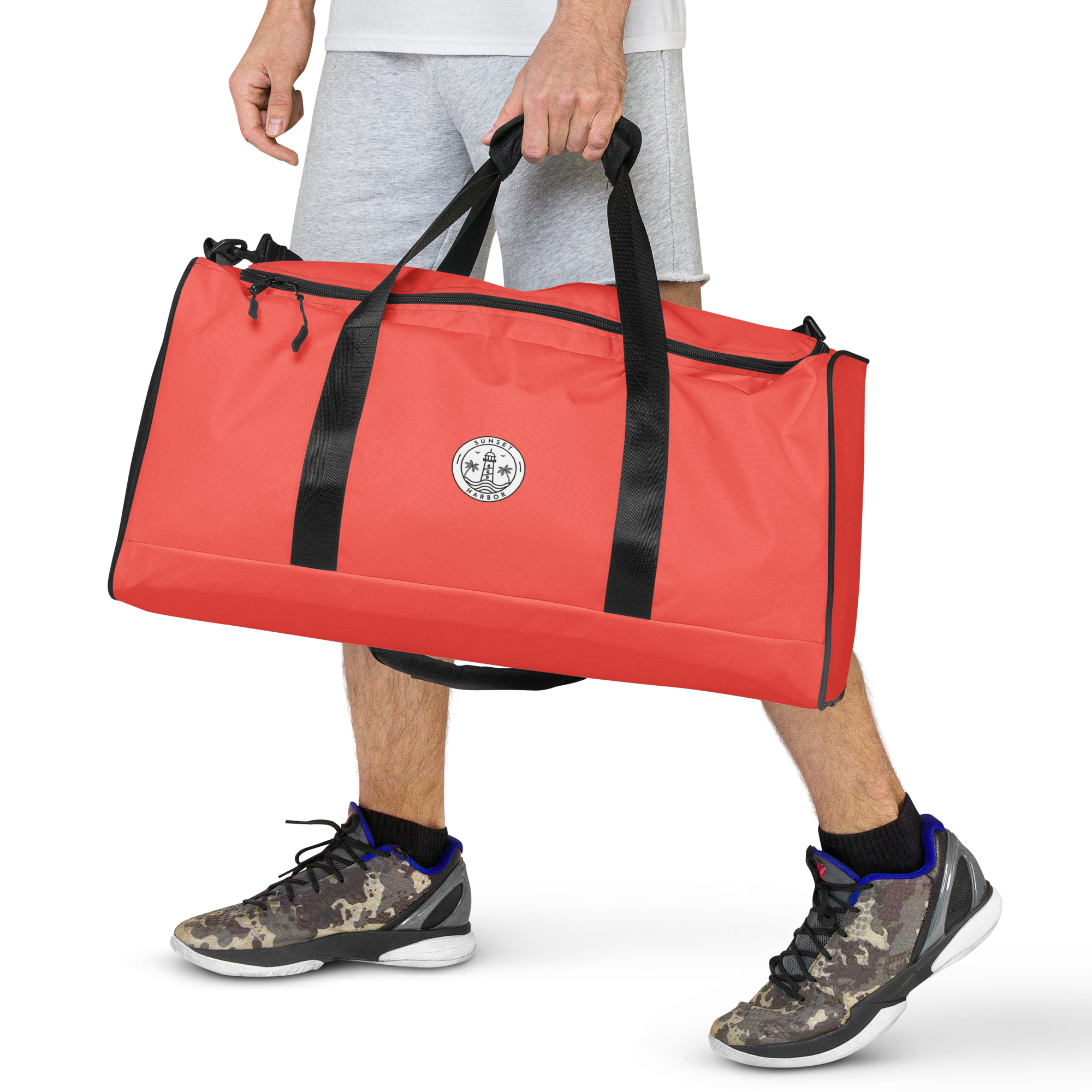 Duffle bag - Coral Red