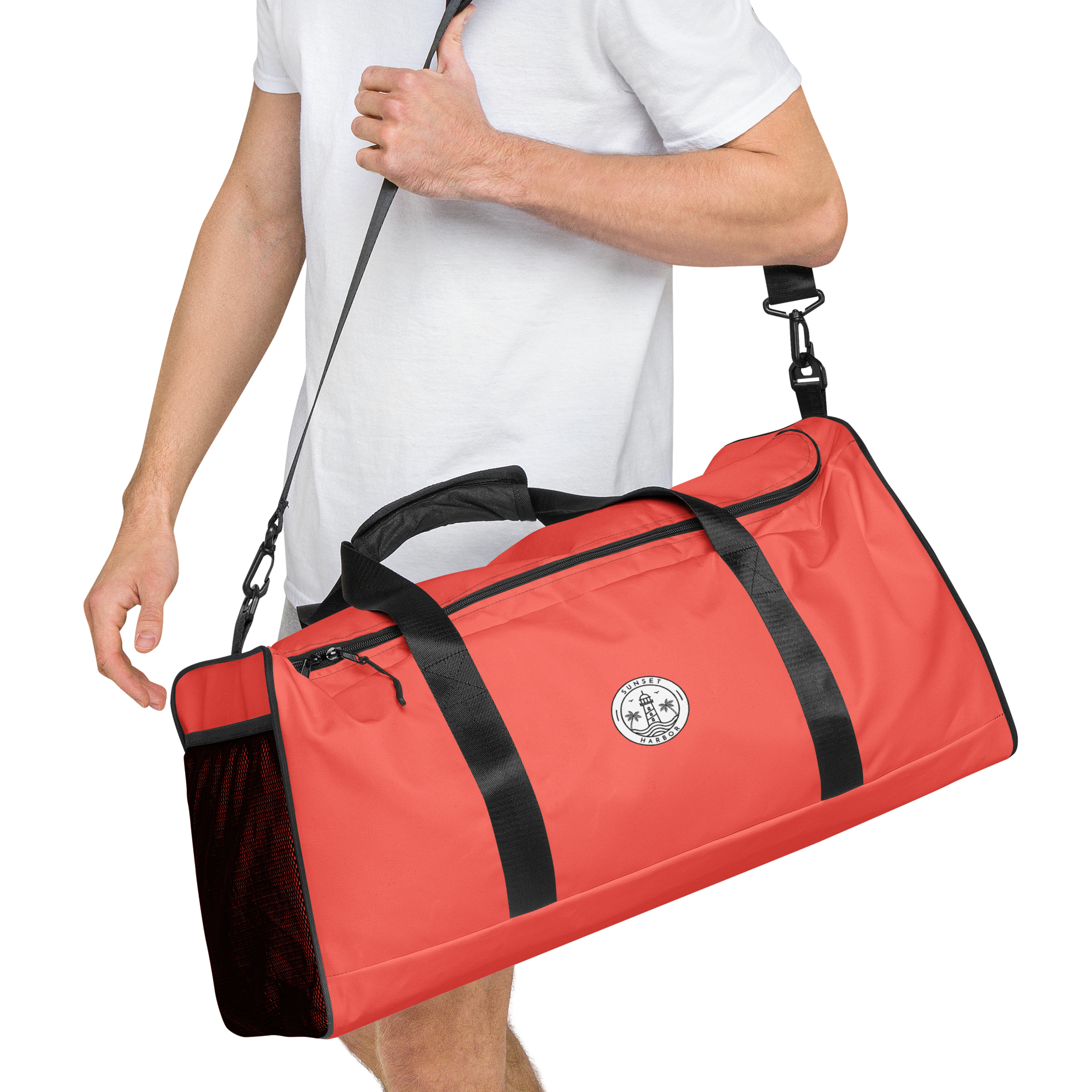 Duffle bag - Coral Red