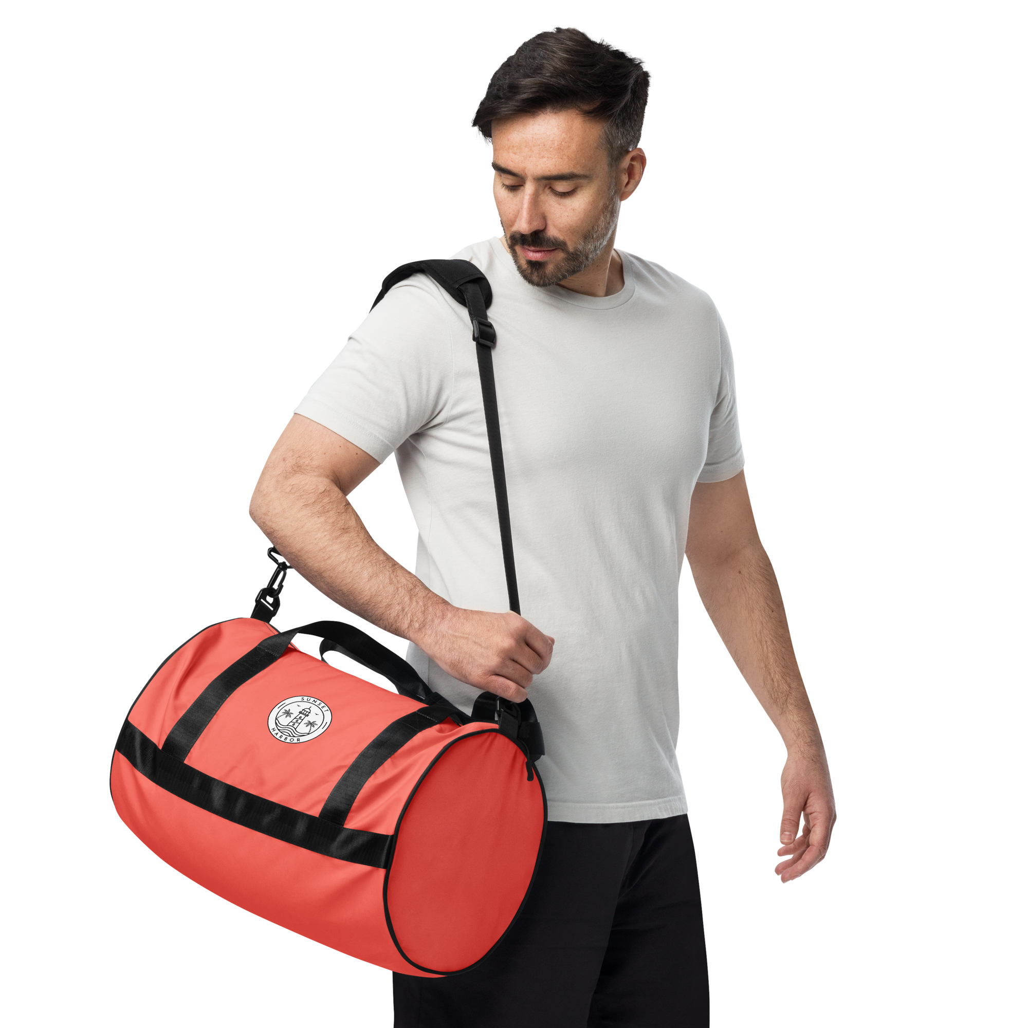 Gym bag - Coral Red