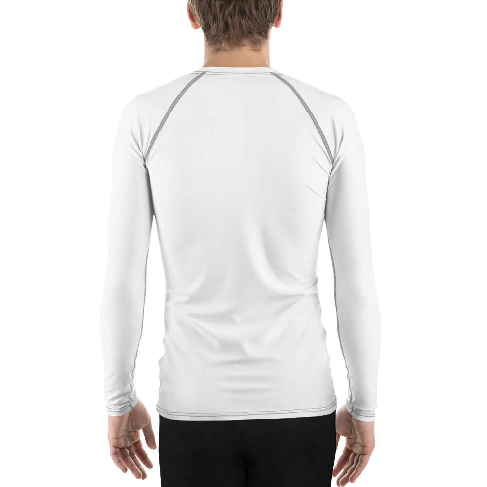 Men's Rash Guard - Seashell White