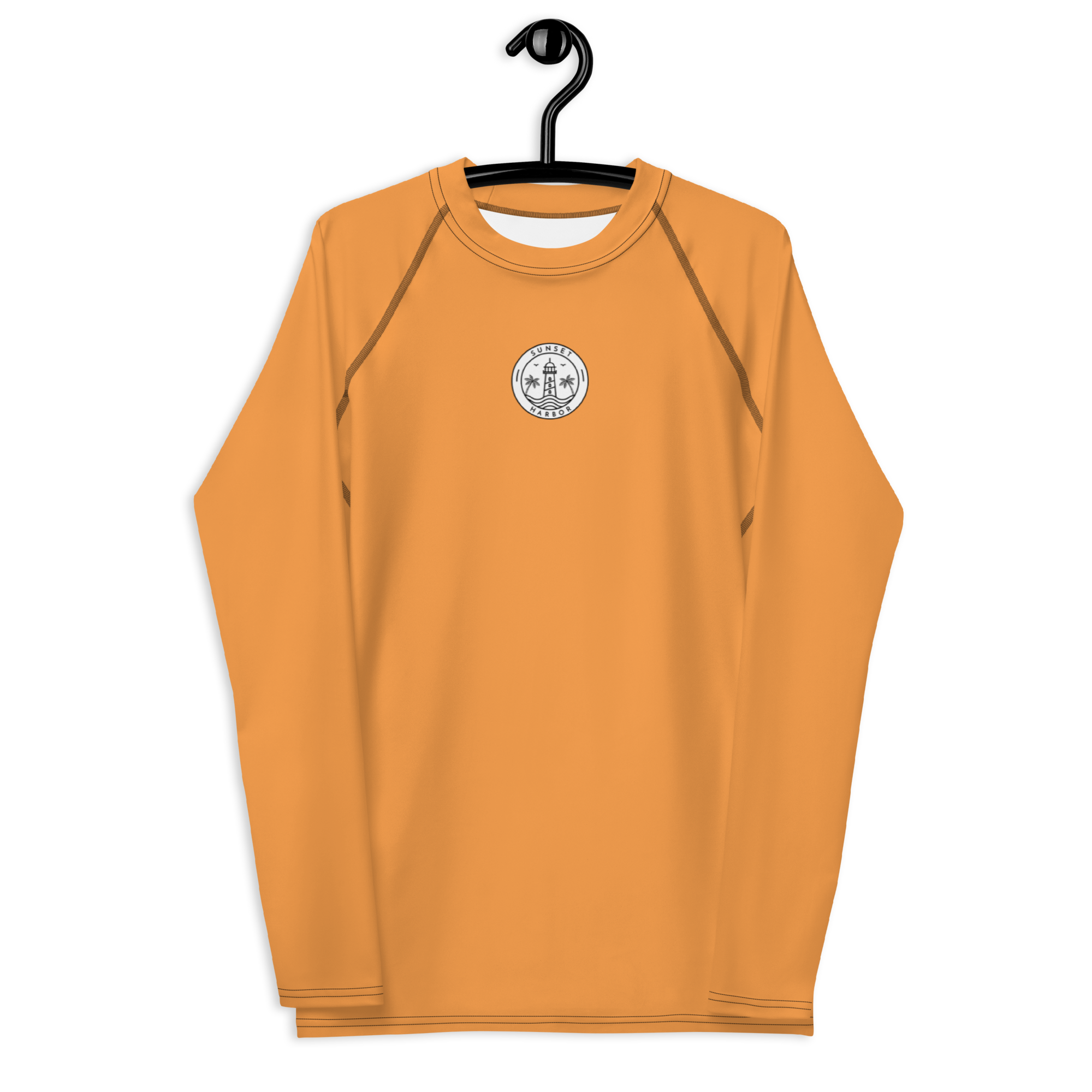 Men's Rash Guard - Coastal Orange