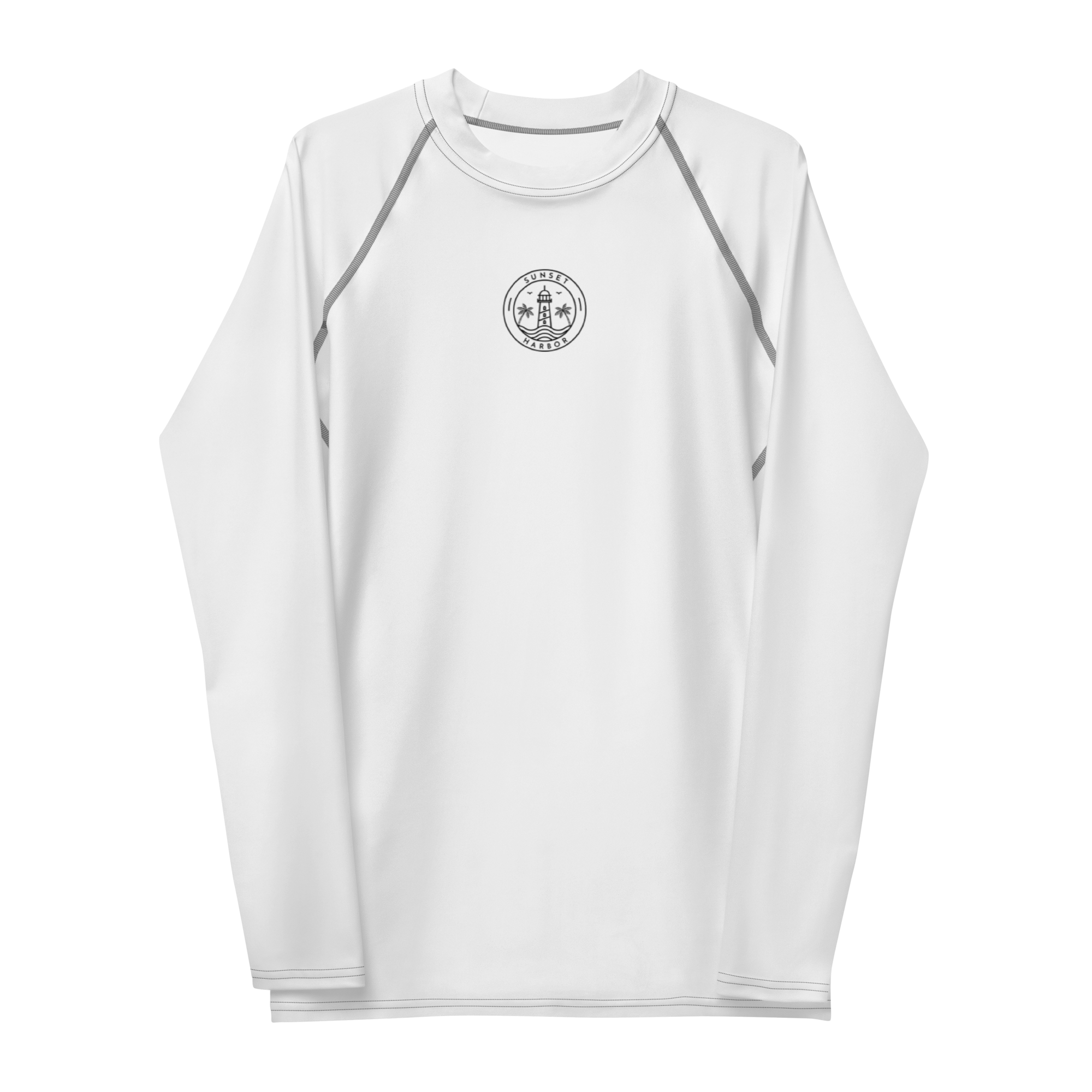 Men's Rash Guard - Seashell White