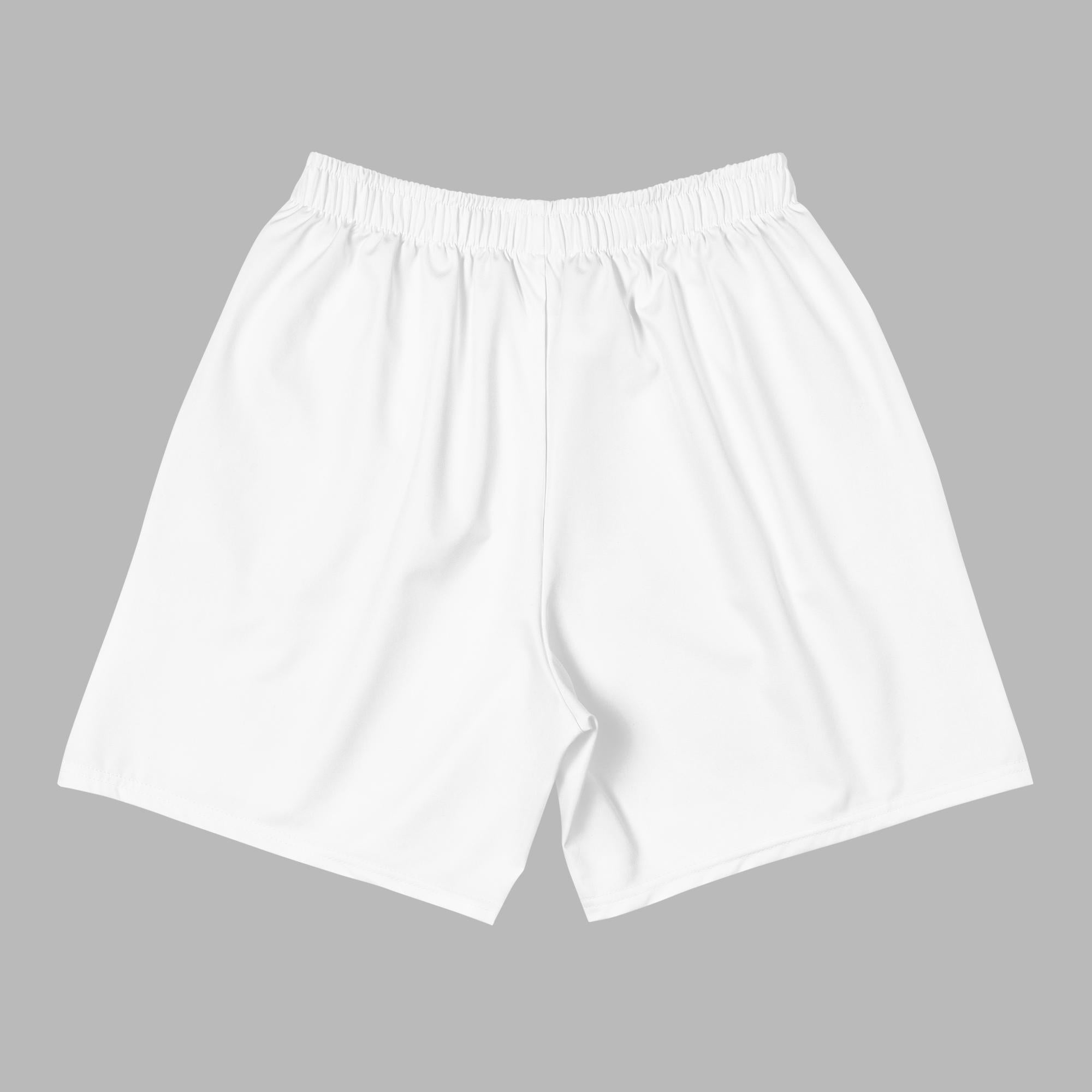 Shorts deportivos reciclados para hombre - Blanco