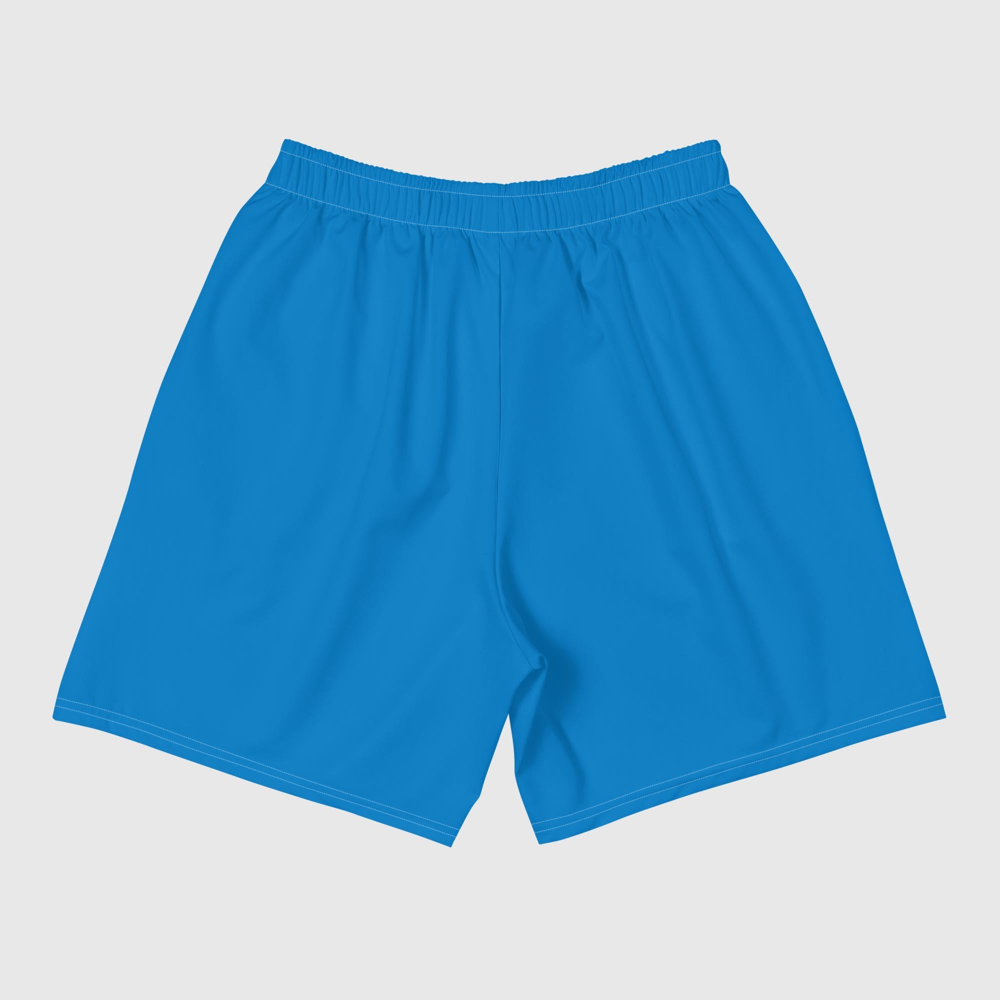 Shorts deportivos reciclados para hombre - Azul