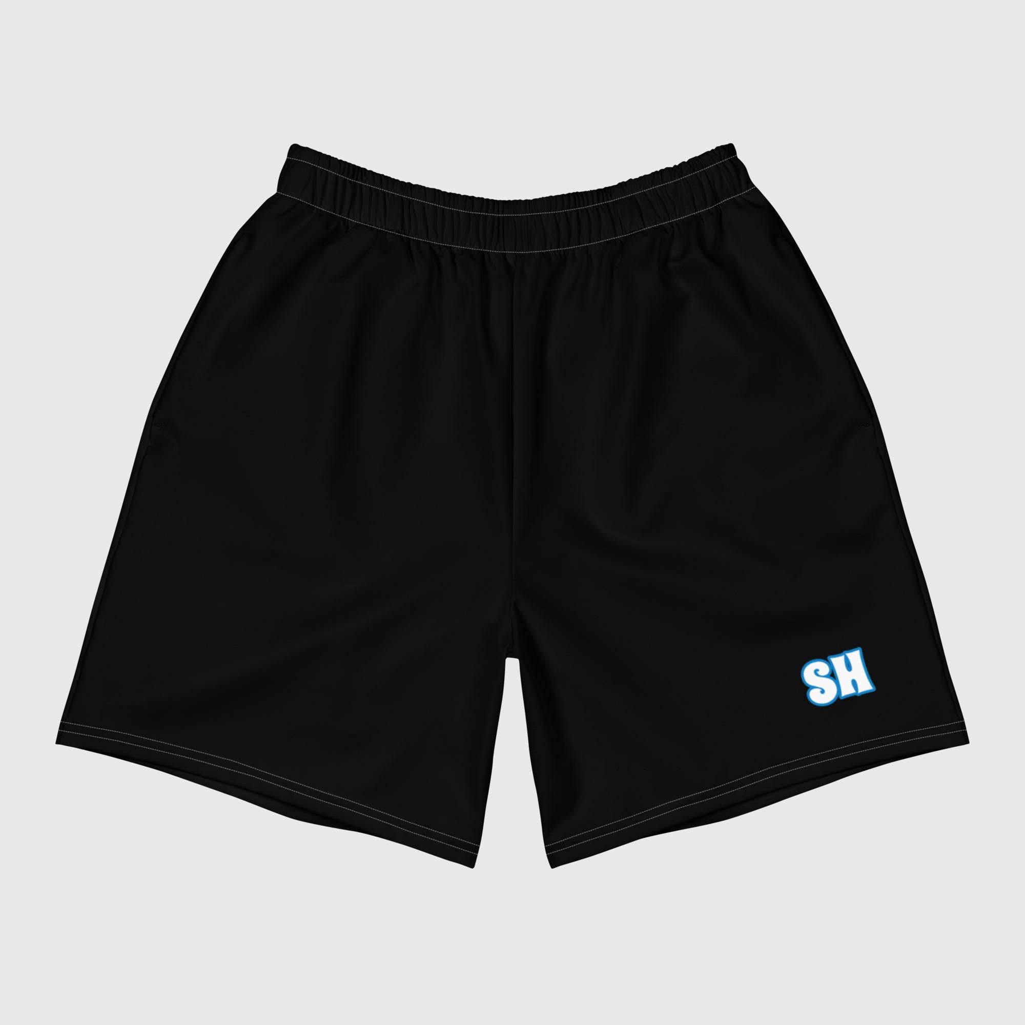 Men's Recycled Athletic Shorts - Black