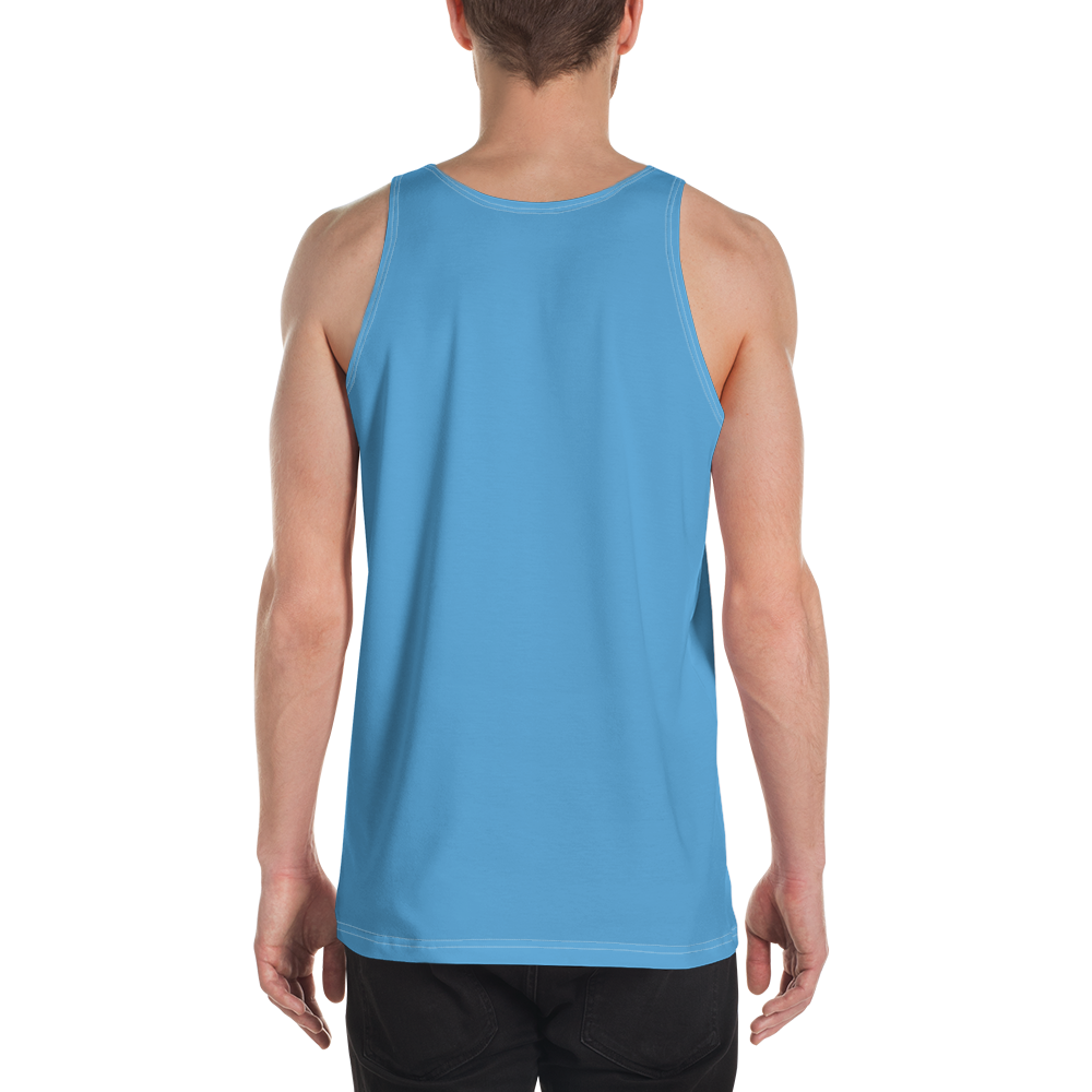 Mens Tank Top - Ocean Blue