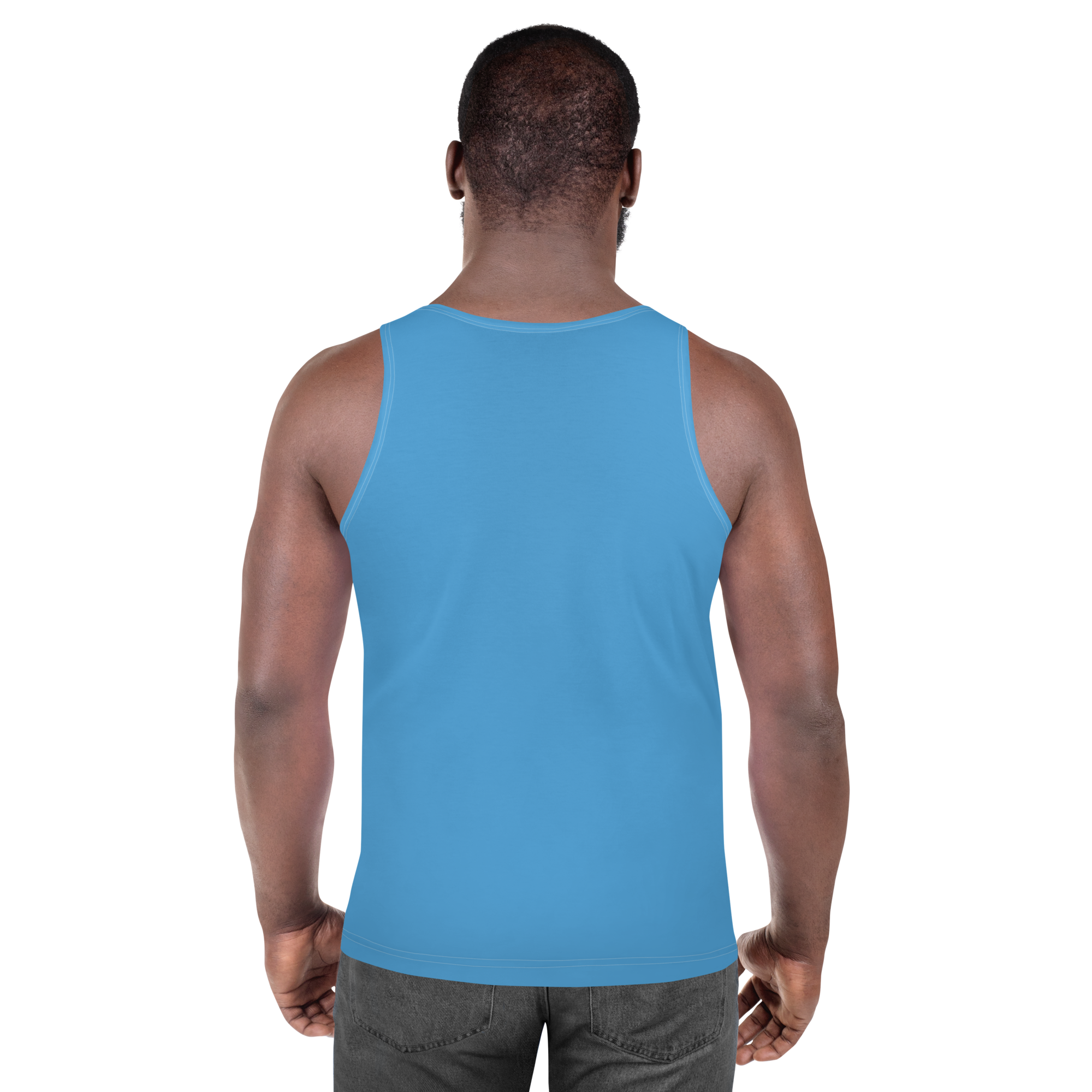 Mens Tank Top - Ocean Blue