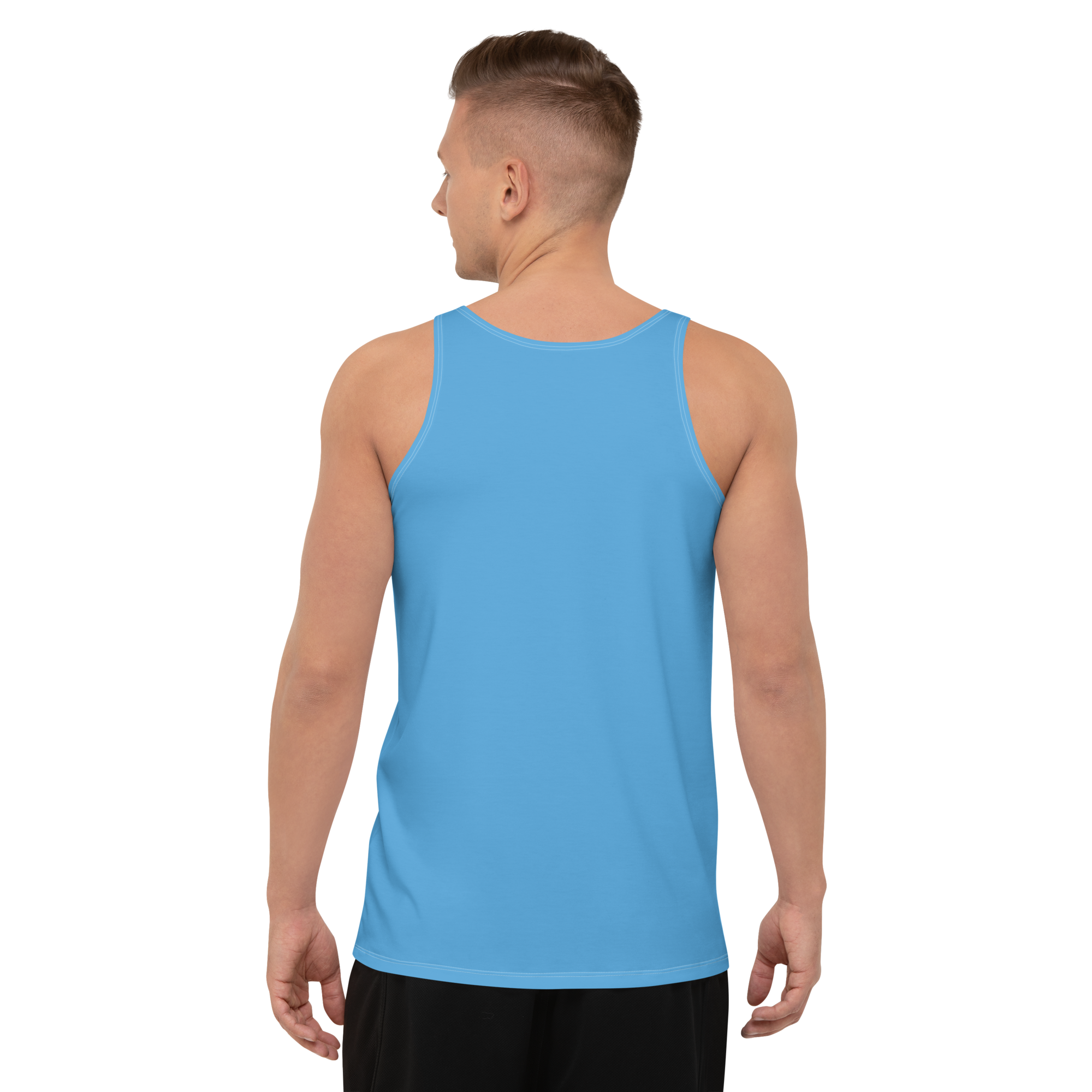 Mens Tank Top - Ocean Blue