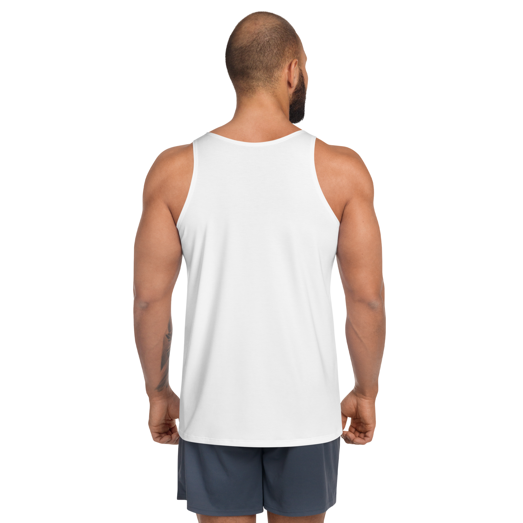 Mens Tank Top - Seashell White