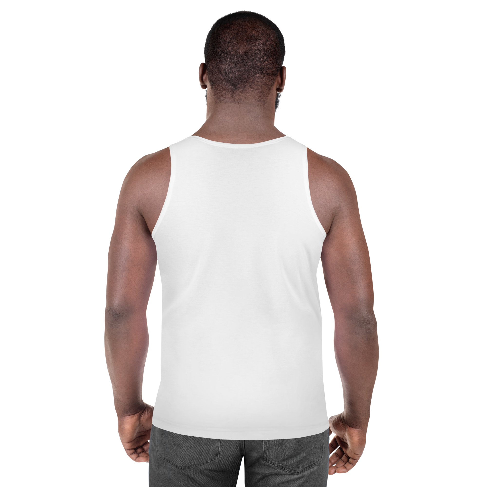 Mens Tank Top - Seashell White