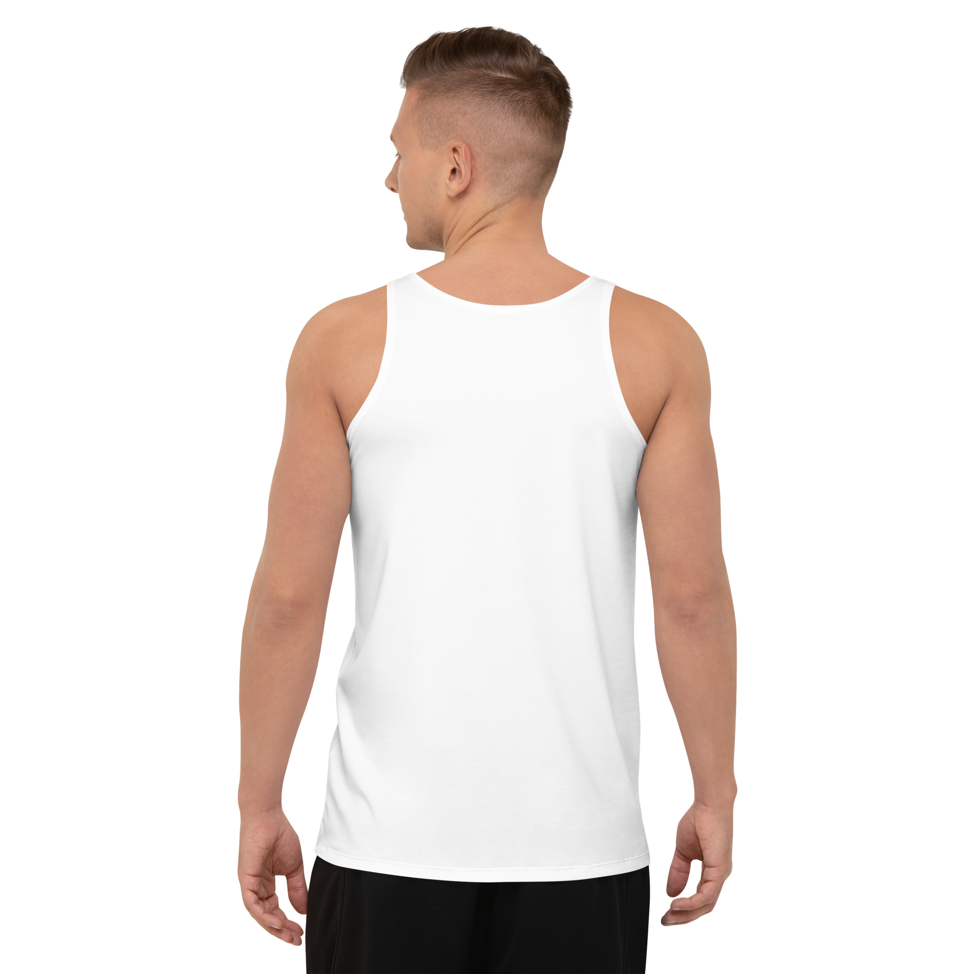 Mens Tank Top - Seashell White