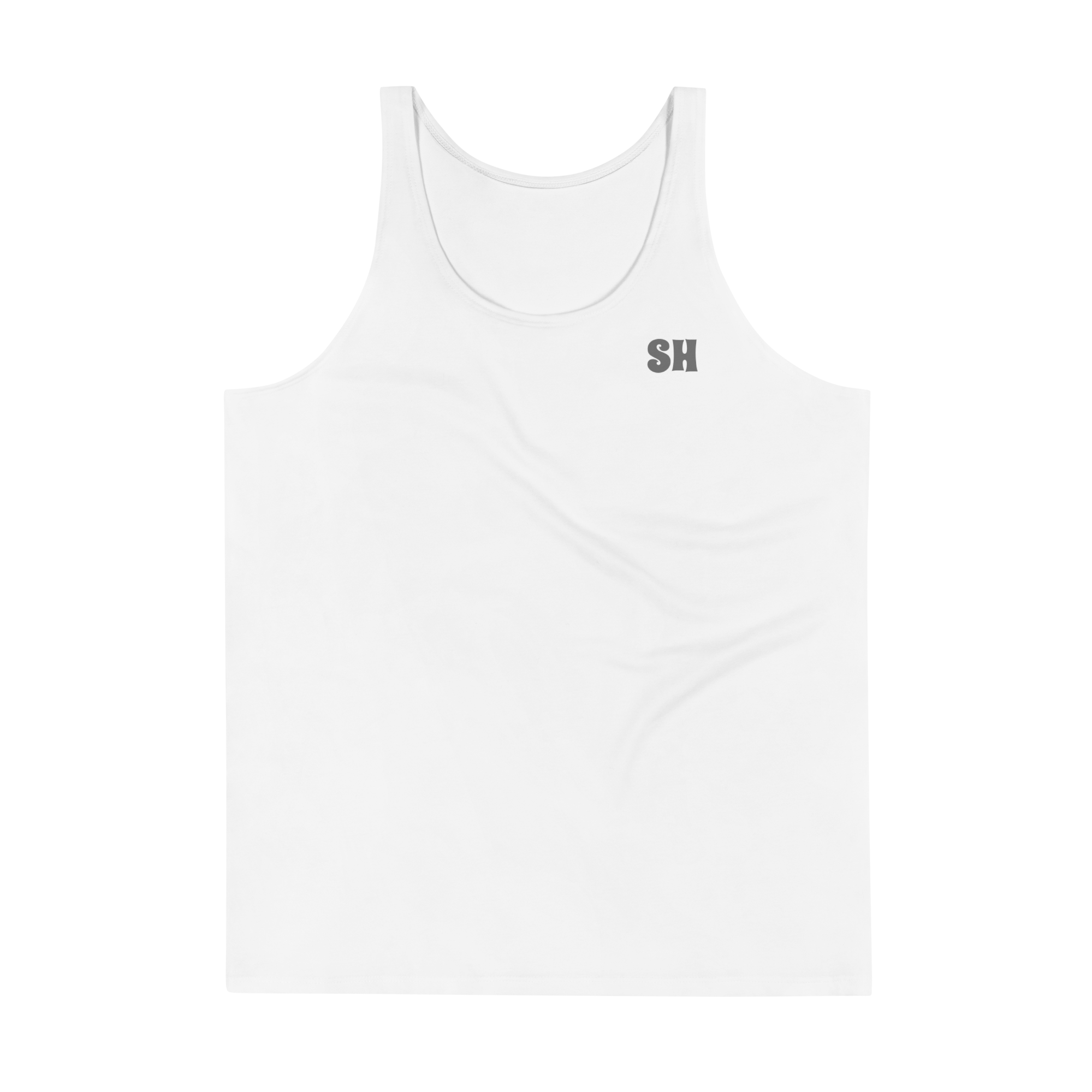 Mens Tank Top - Seashell White