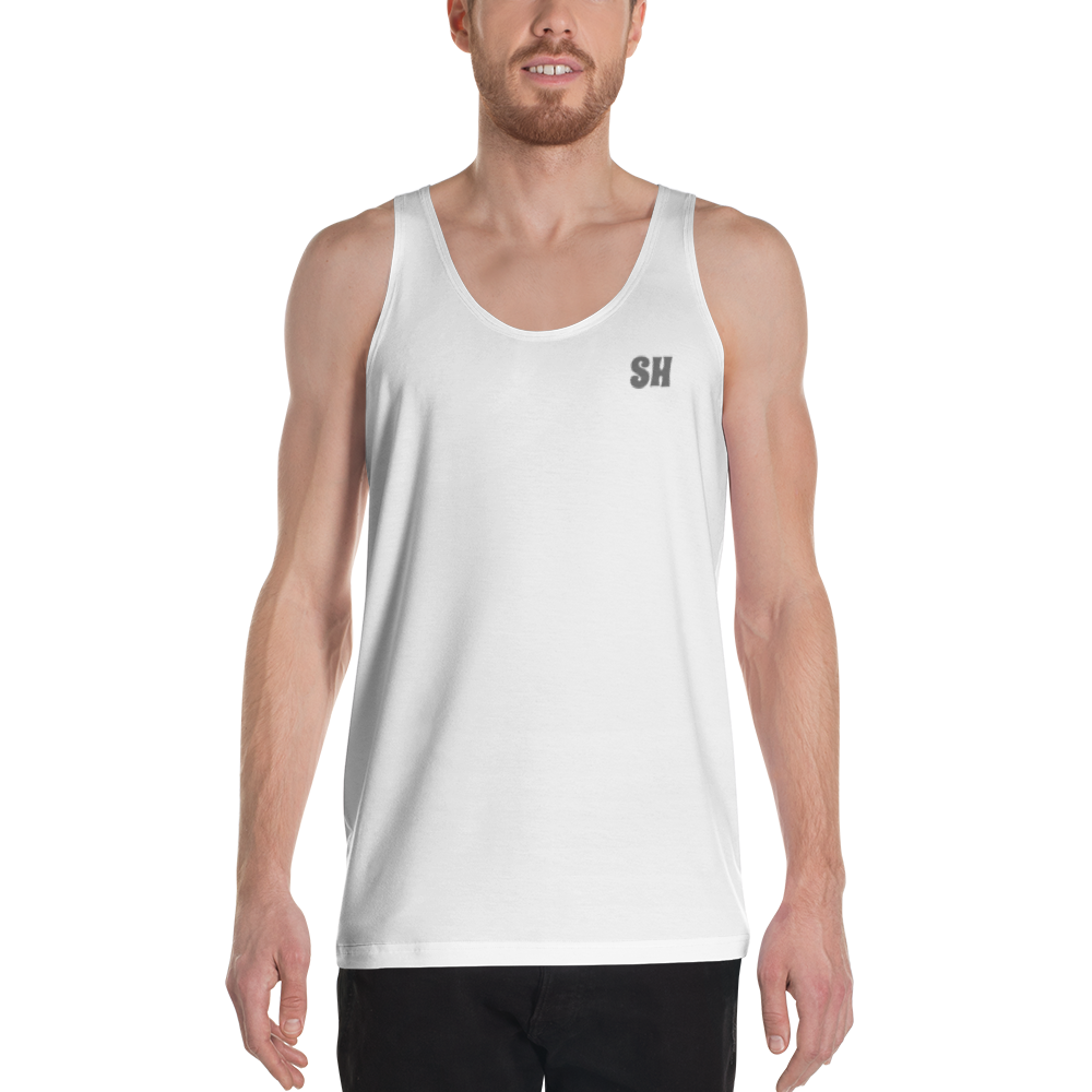 Mens Tank Top - Seashell White