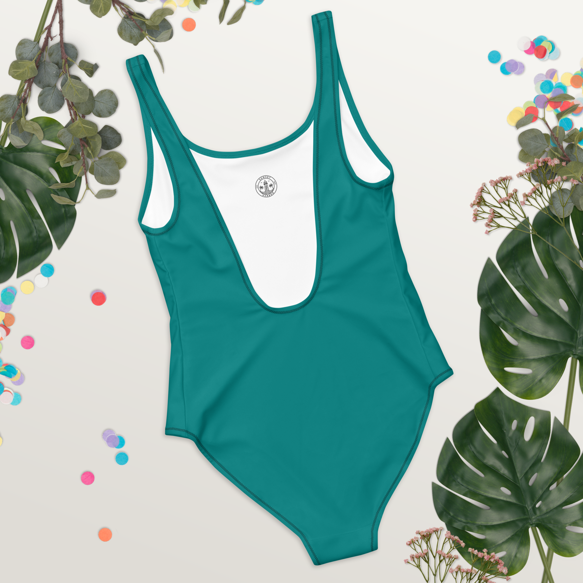 One-Piece Swimsuit - Seaside Teal